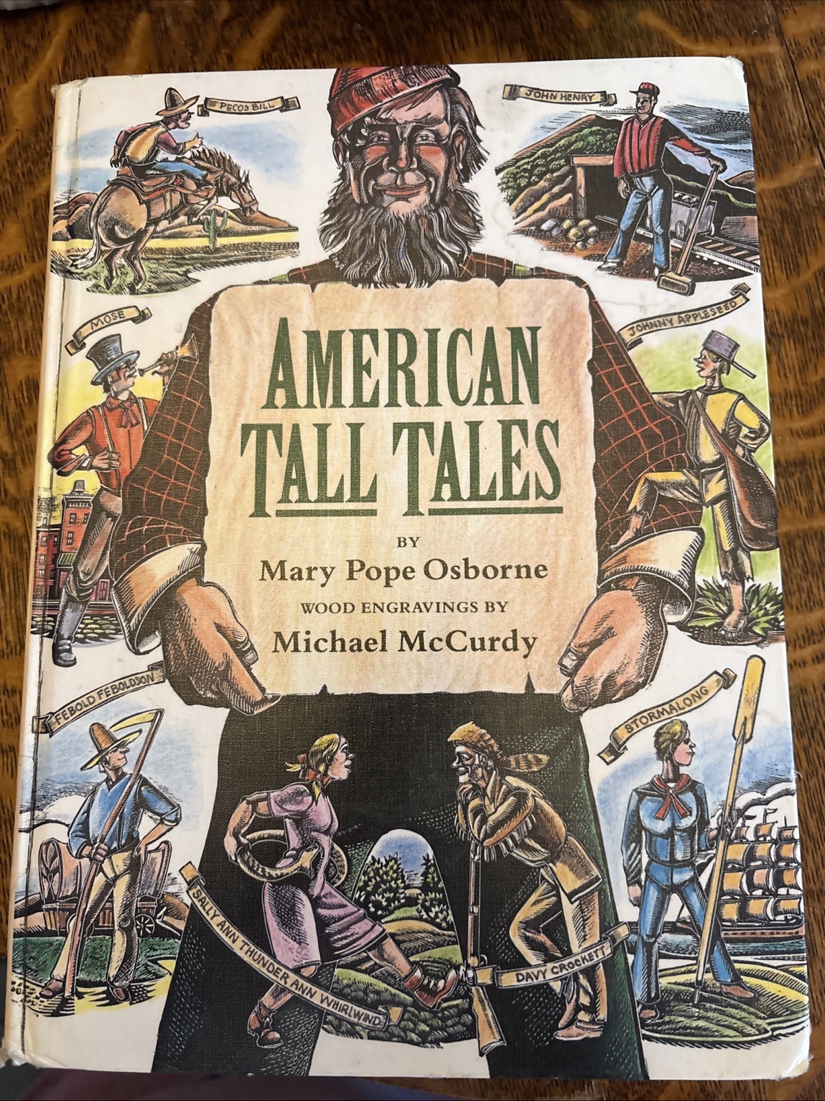 American Tall Tales by Mary Pope Osborne (1991, Library Binding)