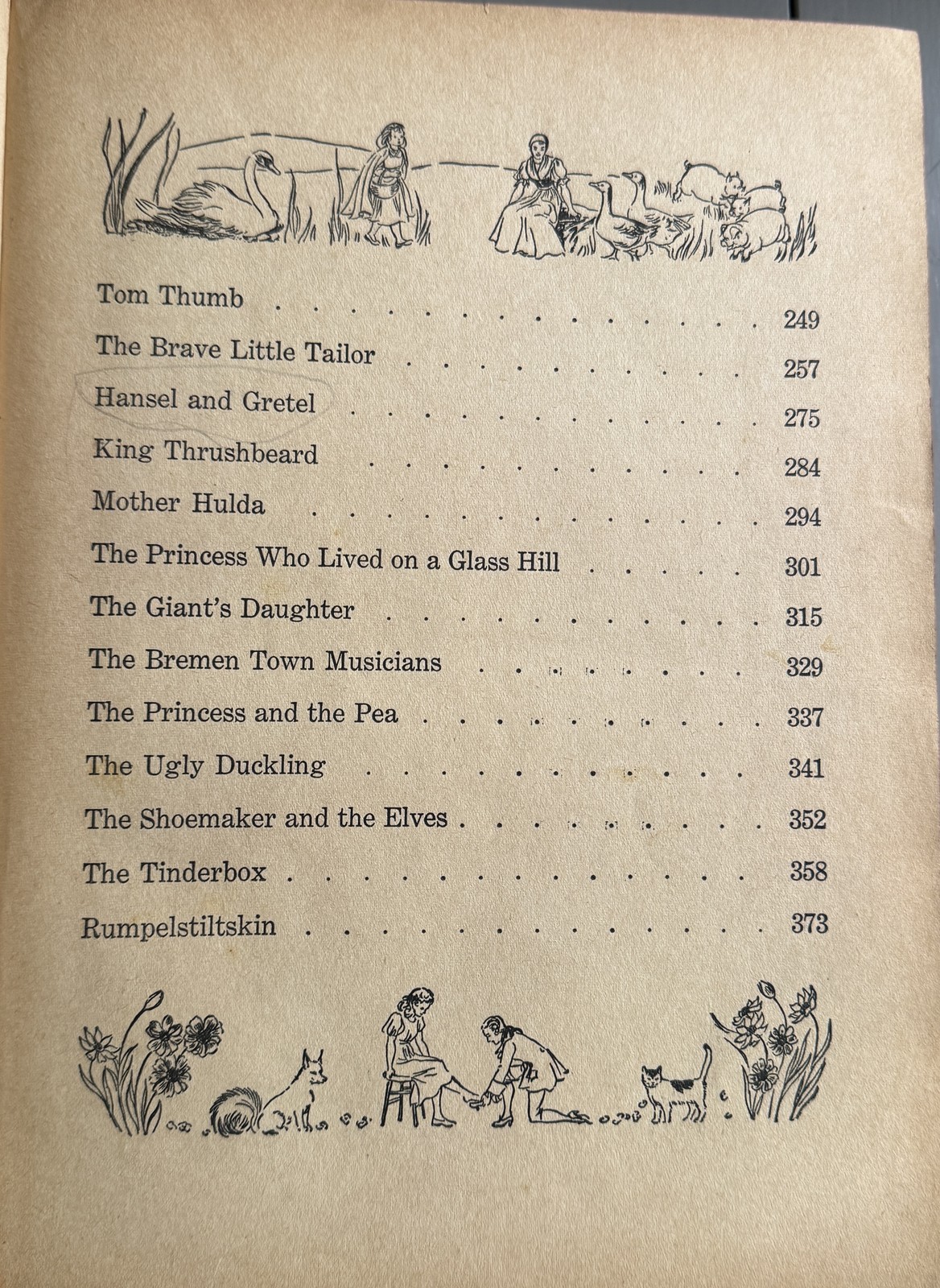 FAIRY TALES Vintage Whitman Antique Childrens books