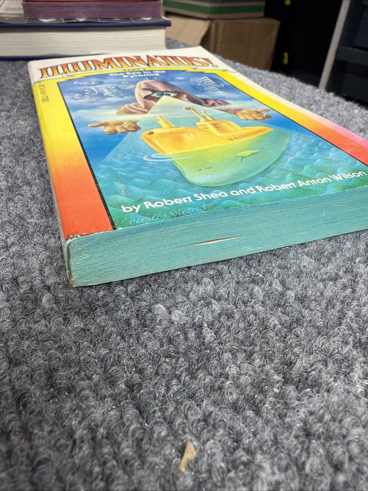 Illuminatus Part 1: Eye in the Pyramid, Robert Shea, Robert Anton Wilson 1st ed.