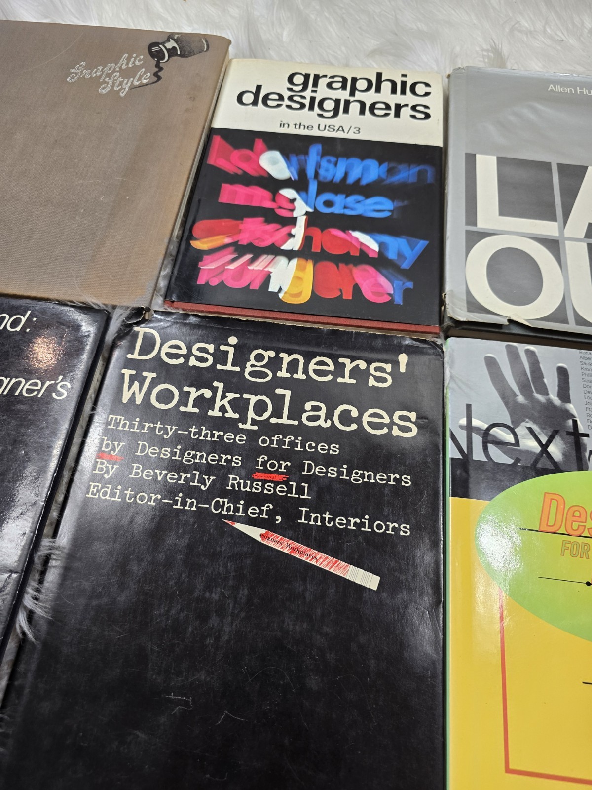 6 Vintage Lot Of Graphic Design Museum Art Paintings Books How To Bundle Lot B5