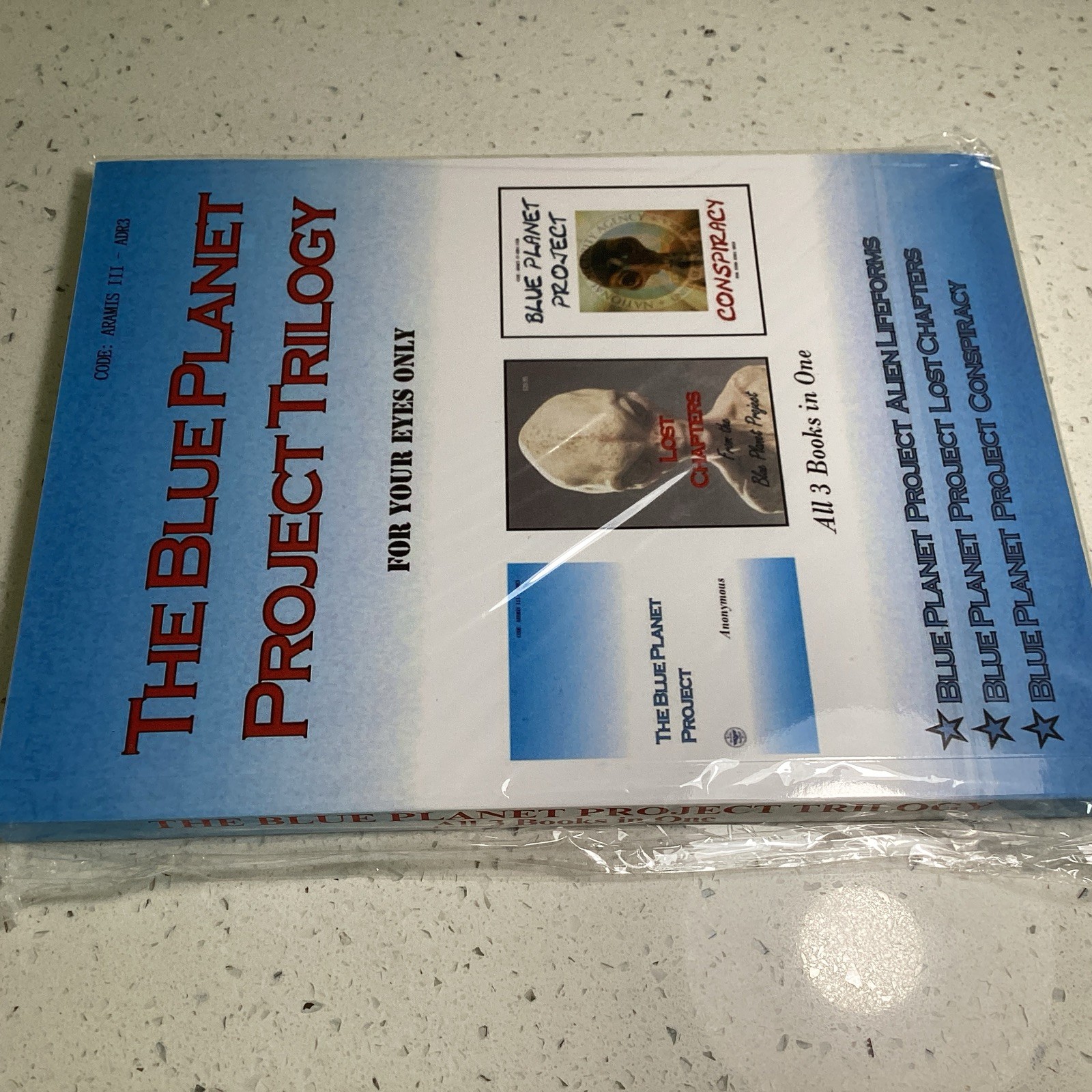 BLUE PLANET PROJECT lost Chapters,TRILOGY,3 BOOK In 1,Conspiracy,Alien Lifeforms