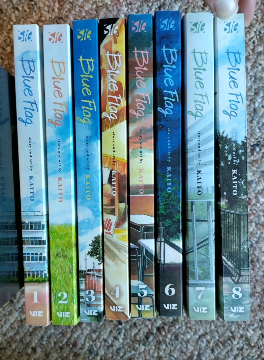 Blue Flag, Vol. 1 – 8 (Full Set) Manga Series By: Kaito (English) Viz Media