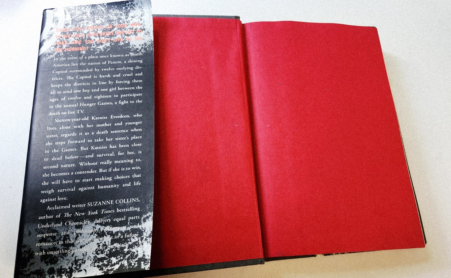 Hunger Games (Hunger Games, Book One) by Suzanne Collins 2008 HC DJ 1st edition