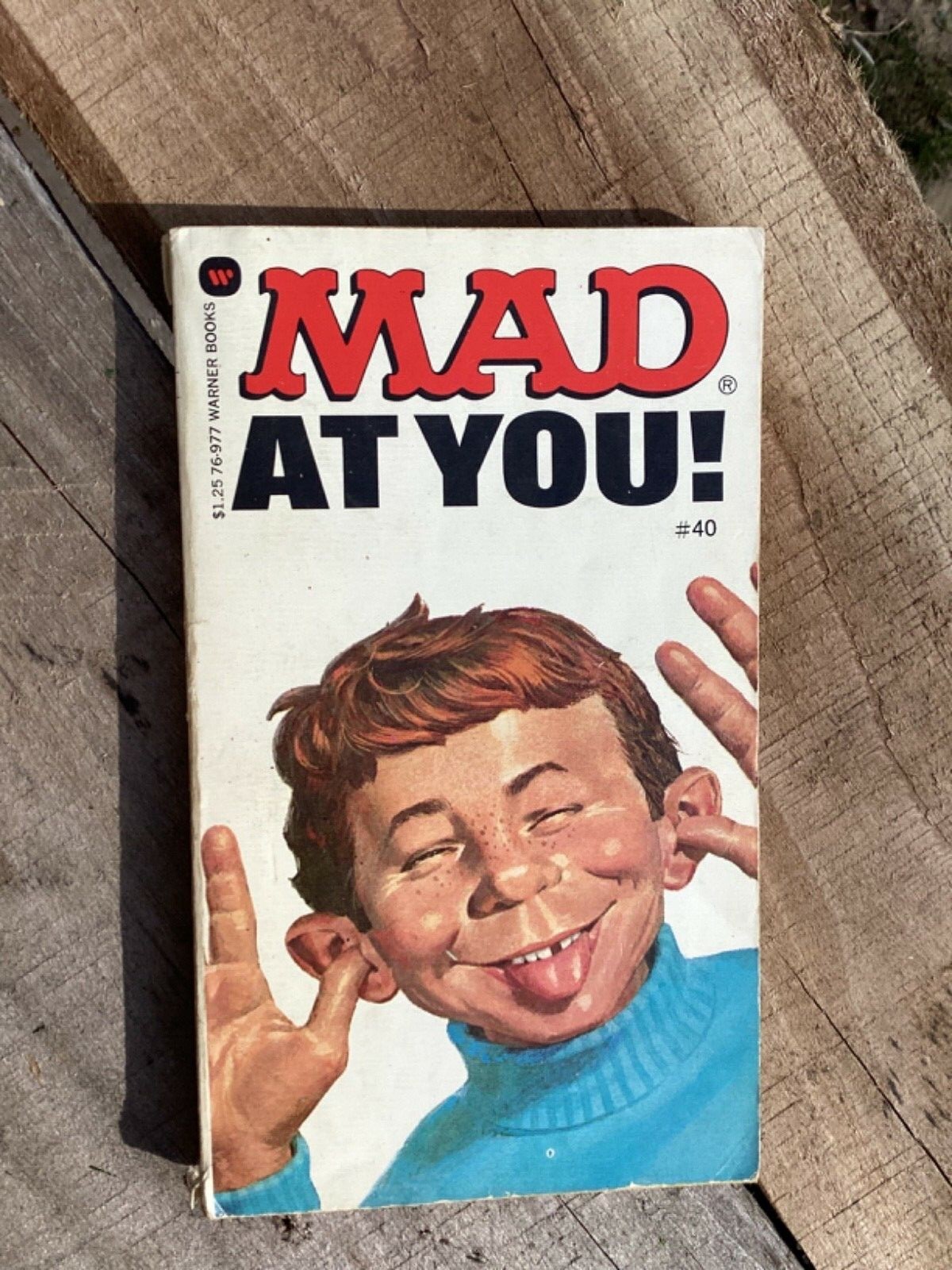 MAD At You Paperback 1st Printing Warner $1.25 76-977 Free Shipping