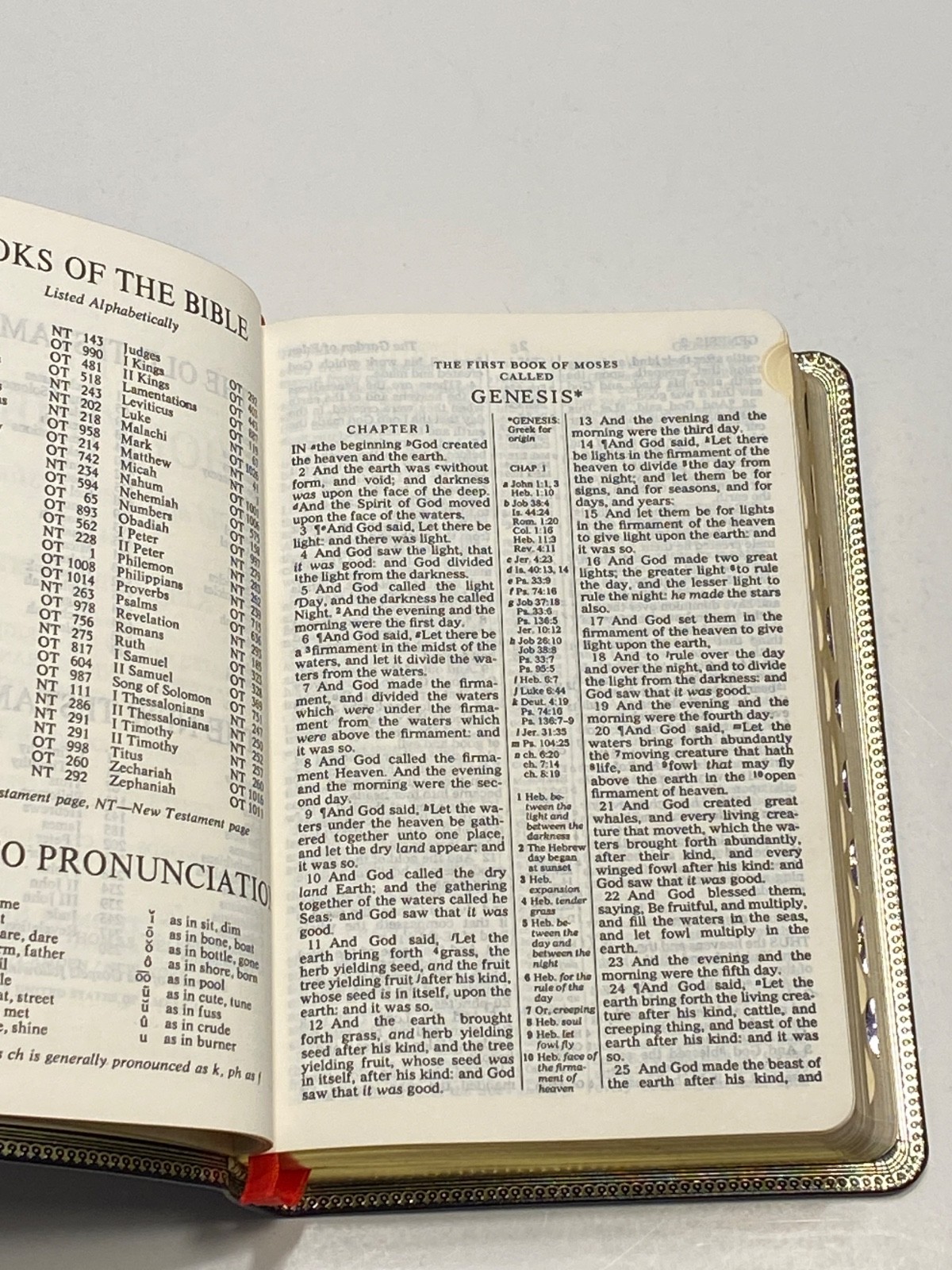 Nelson Imperial Reference Bible KJV “Black Khyber Kid Leather” Indexed 1972 #484