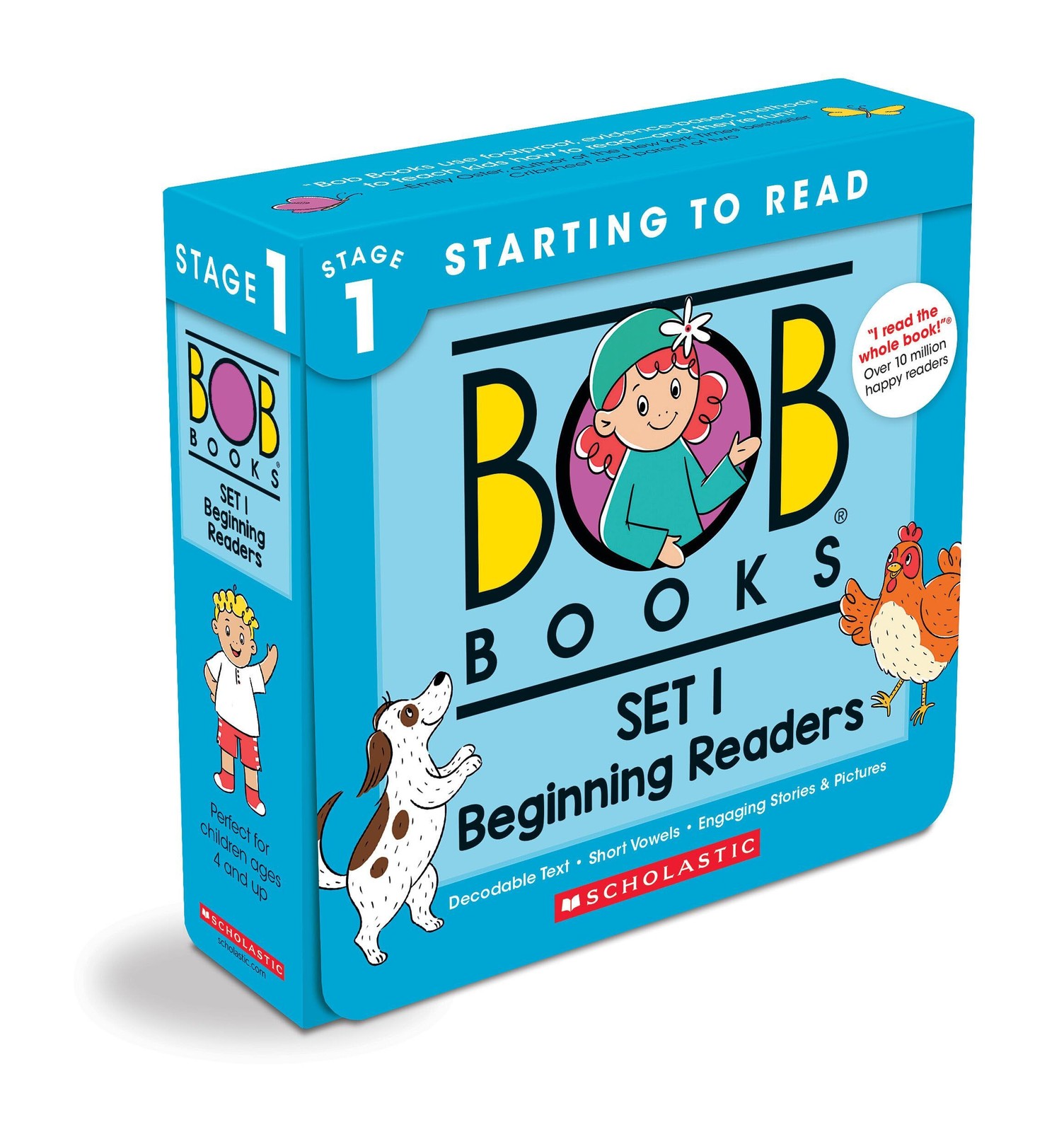 Bob Books – Set 1: Beginning Readers Box Set | Phonics, Ages 4 and up, Kinder…