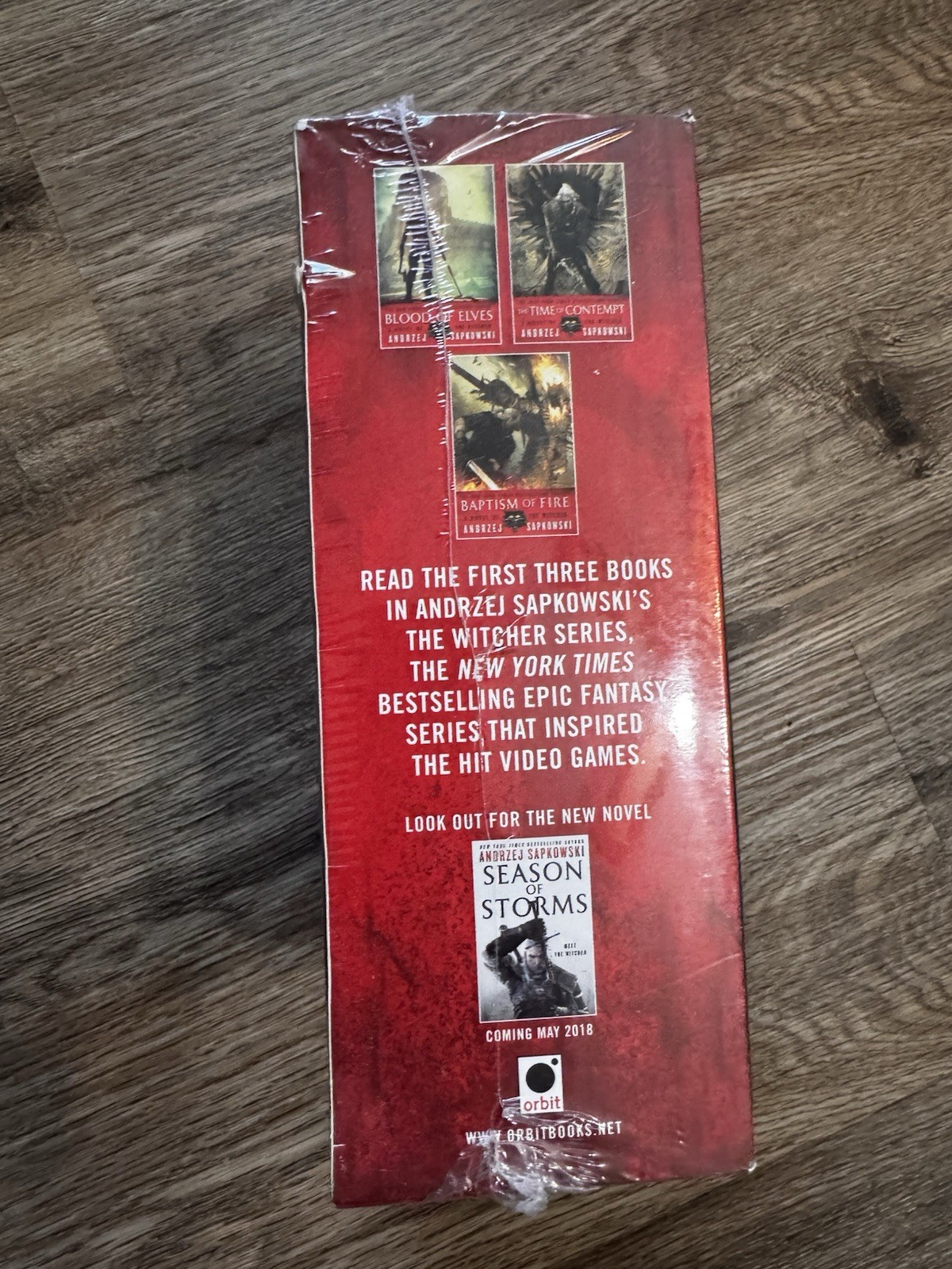 The Witcher Boxed Set Andrzej Sapkowski Orbit Fantasy Film/TV Adaptation