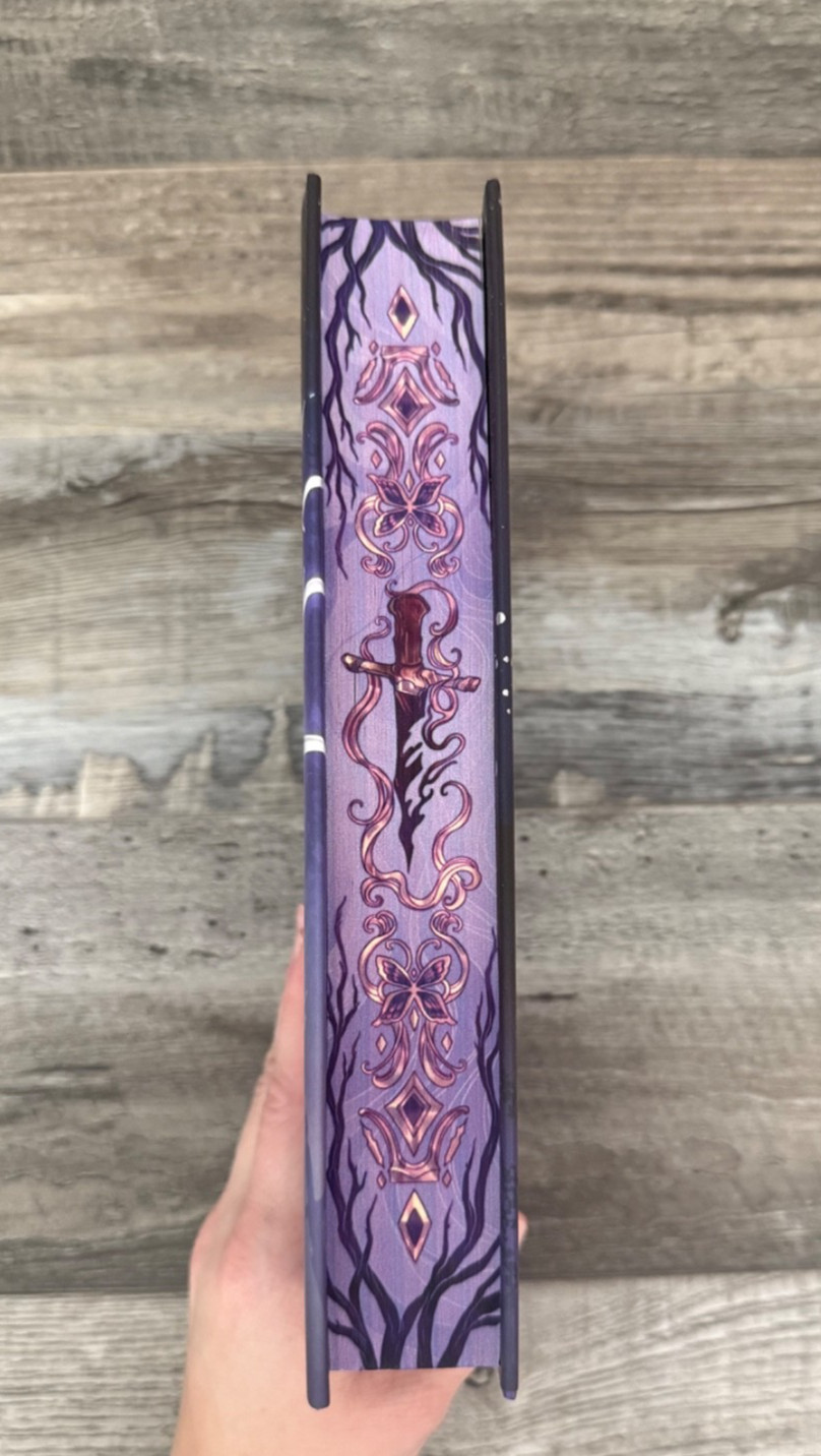 Fairyloot METAL SLINGER Rachel Schneider SPRAYED EDGES UK 1st/1st