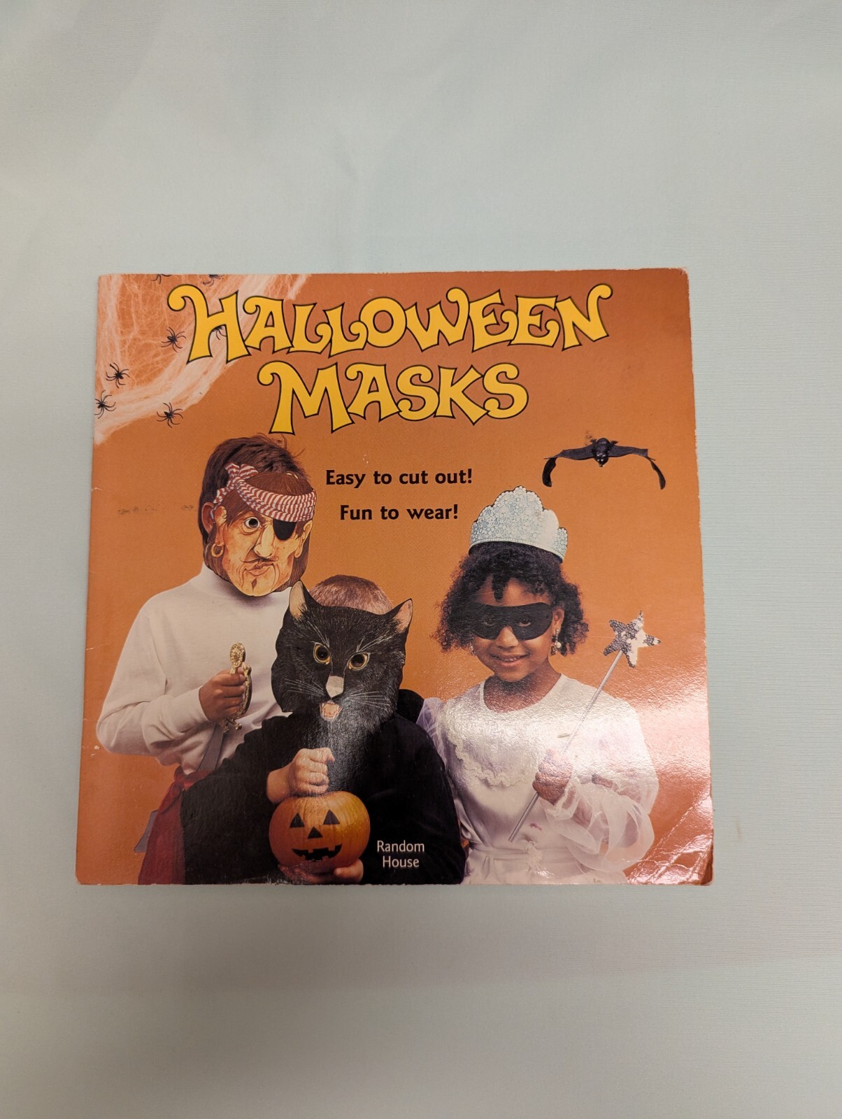 Vintage Halloween Masks by Anthony Rao 1982 Paperback Book Random House