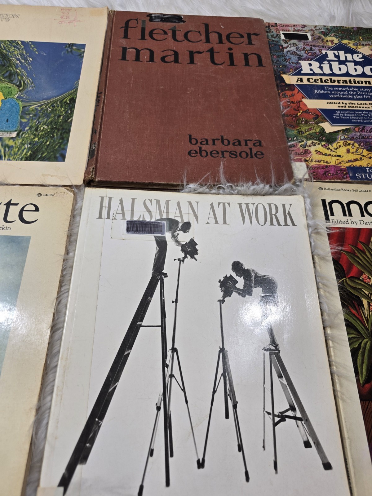 6 Vintage Art Design Color Graphic Print Photo Film Books How To Bundle Lot B10