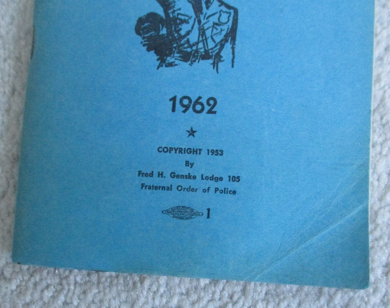 1962 Vintage Saginaw MI Street Guide Ordinances Rules Directory Genske 100 Page