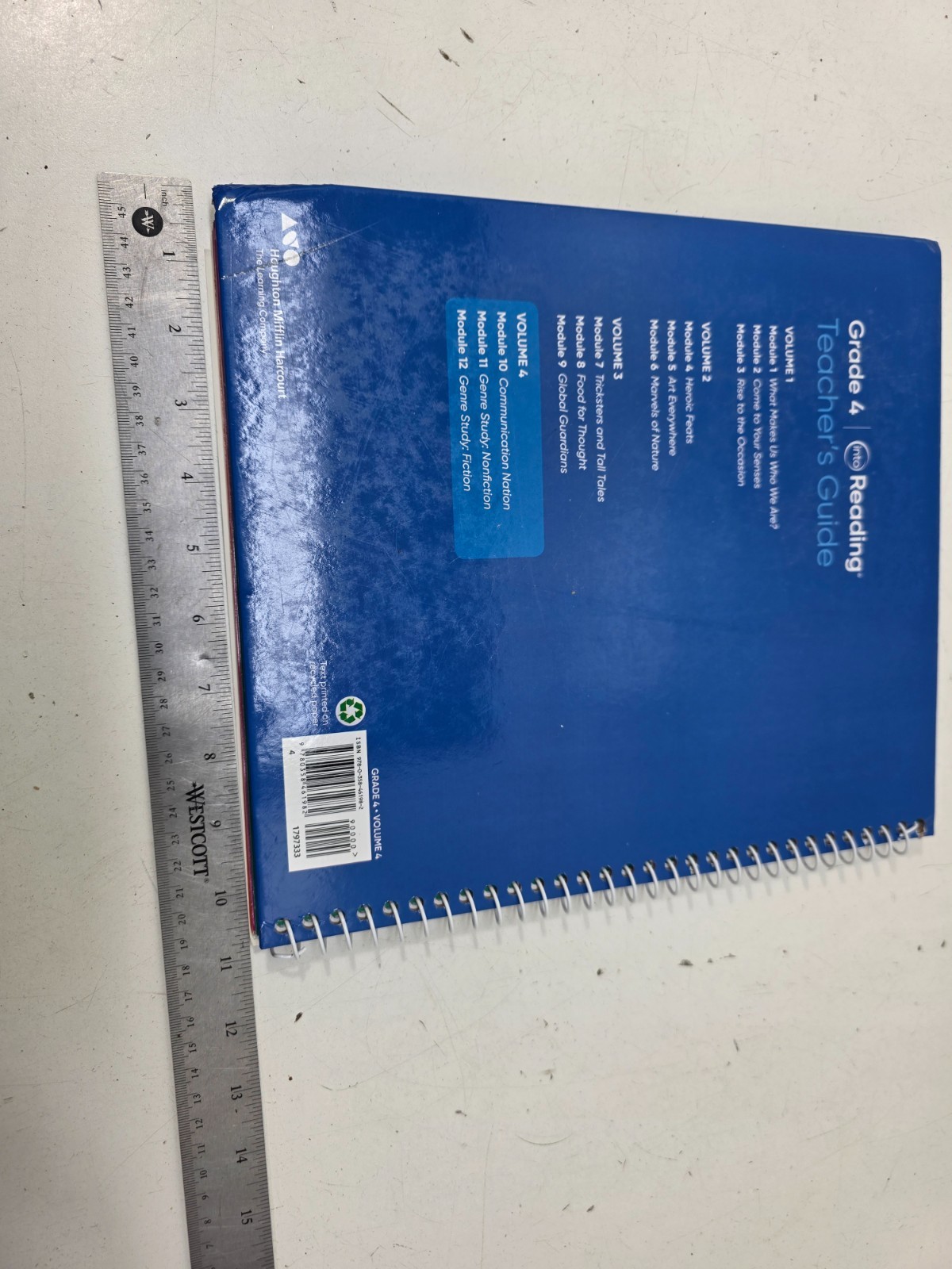 HMH Into Reading, Grade 4, Volume 4 (10-12) – Spiral by Alma Flor Ada