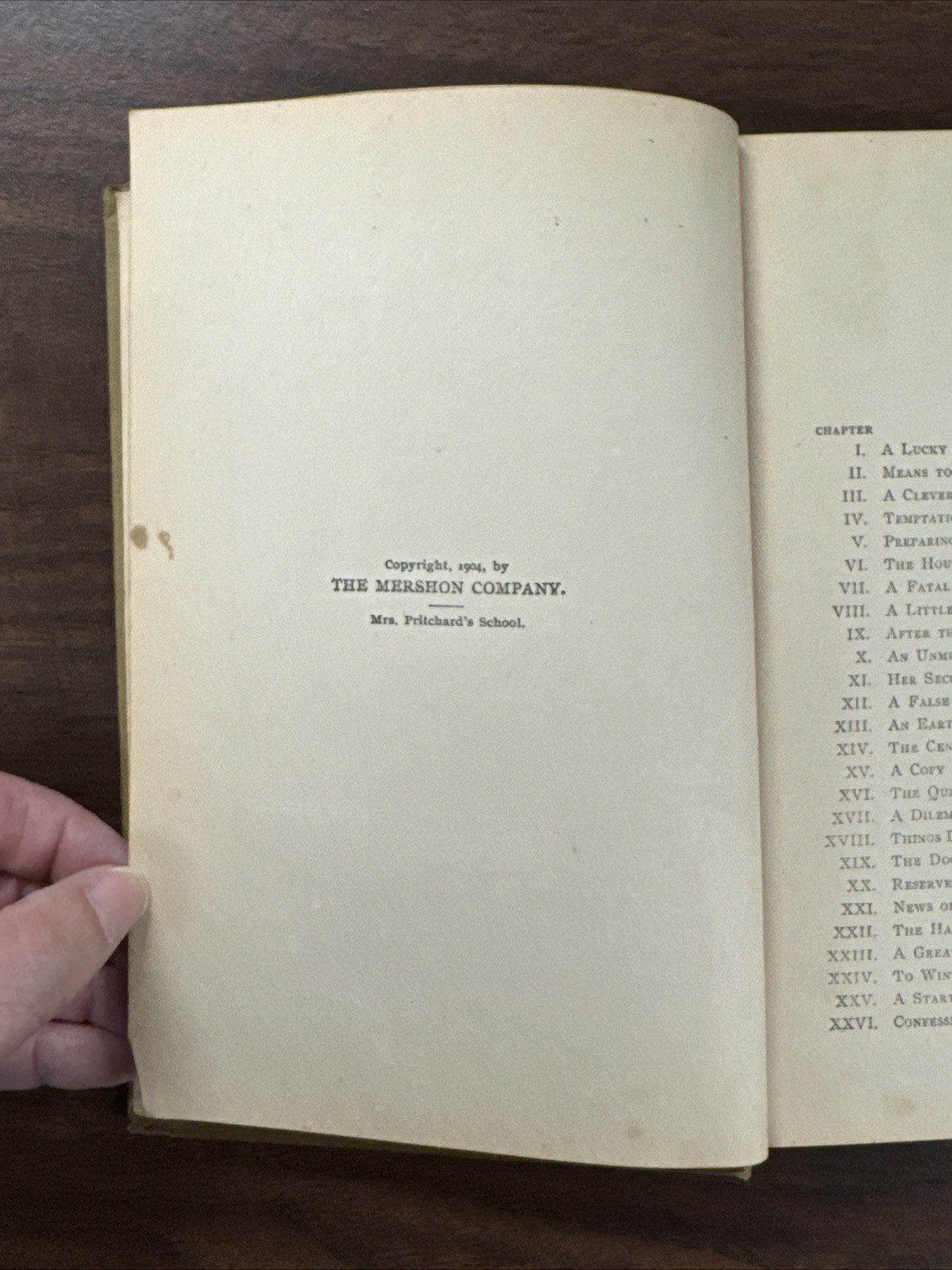 Girls of Mrs. Pritchard’s school By Mrs. L. T. Meade 1904
