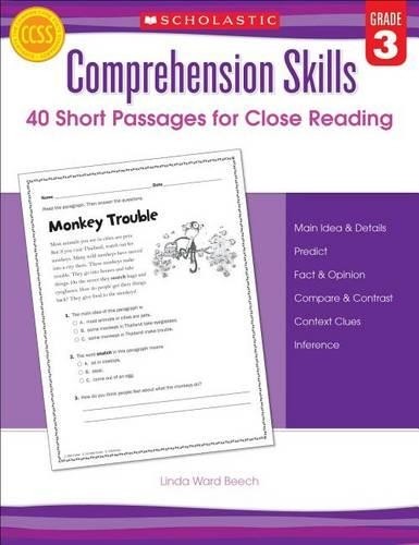 Linda Beech Comprehension Skills: Short Passages for Close Reading: (Paperback)