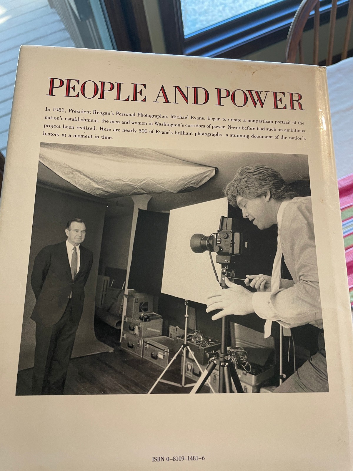 SIGNED Autograph by Donald Rumsfeld in book “People and Power” 1985 HC