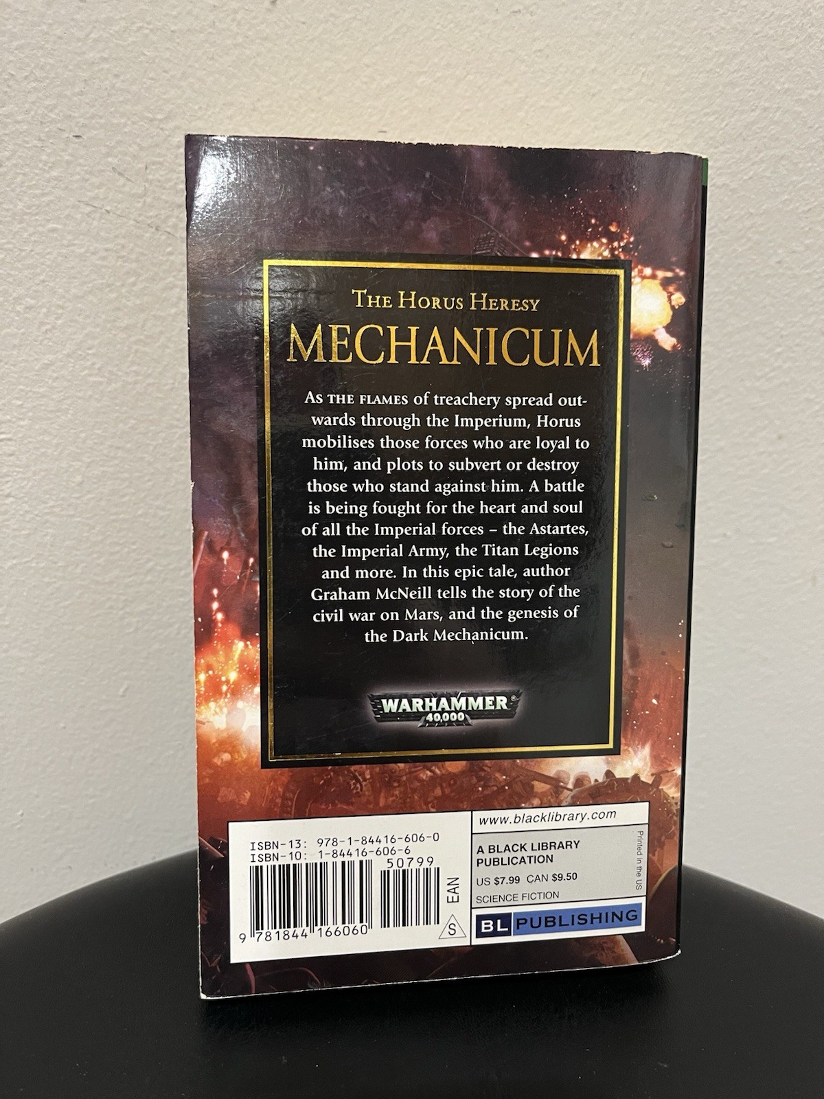 Mechanicum Graham McNeill Warhammer Horus Heresy Black Library Novel Mass Market