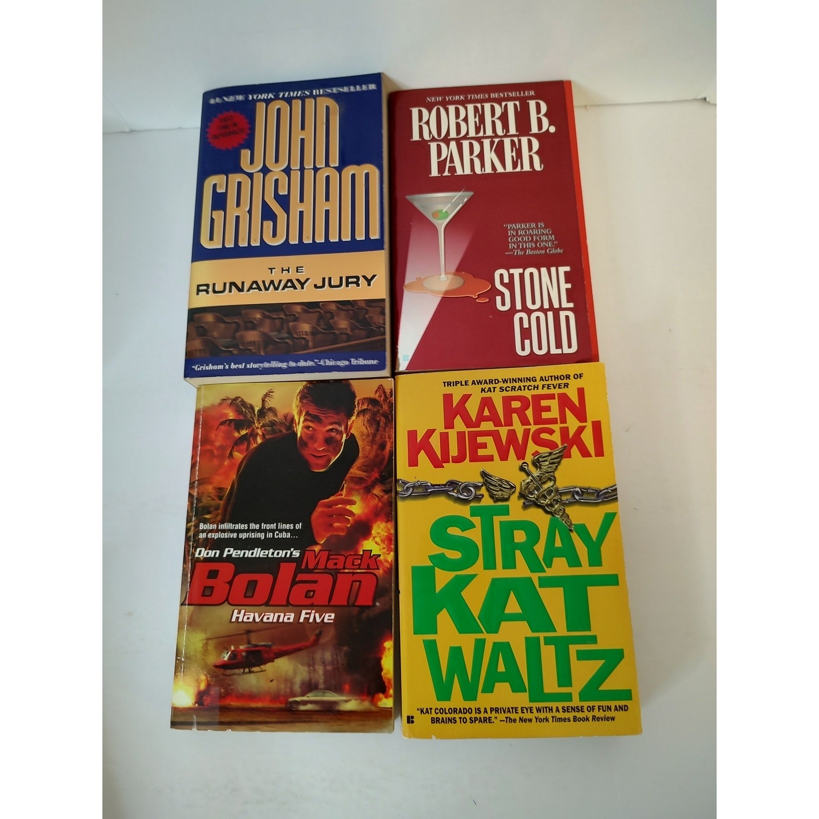 Mixed Authors Lot/20 Paperback Mystery Crime Thriller Drama Books