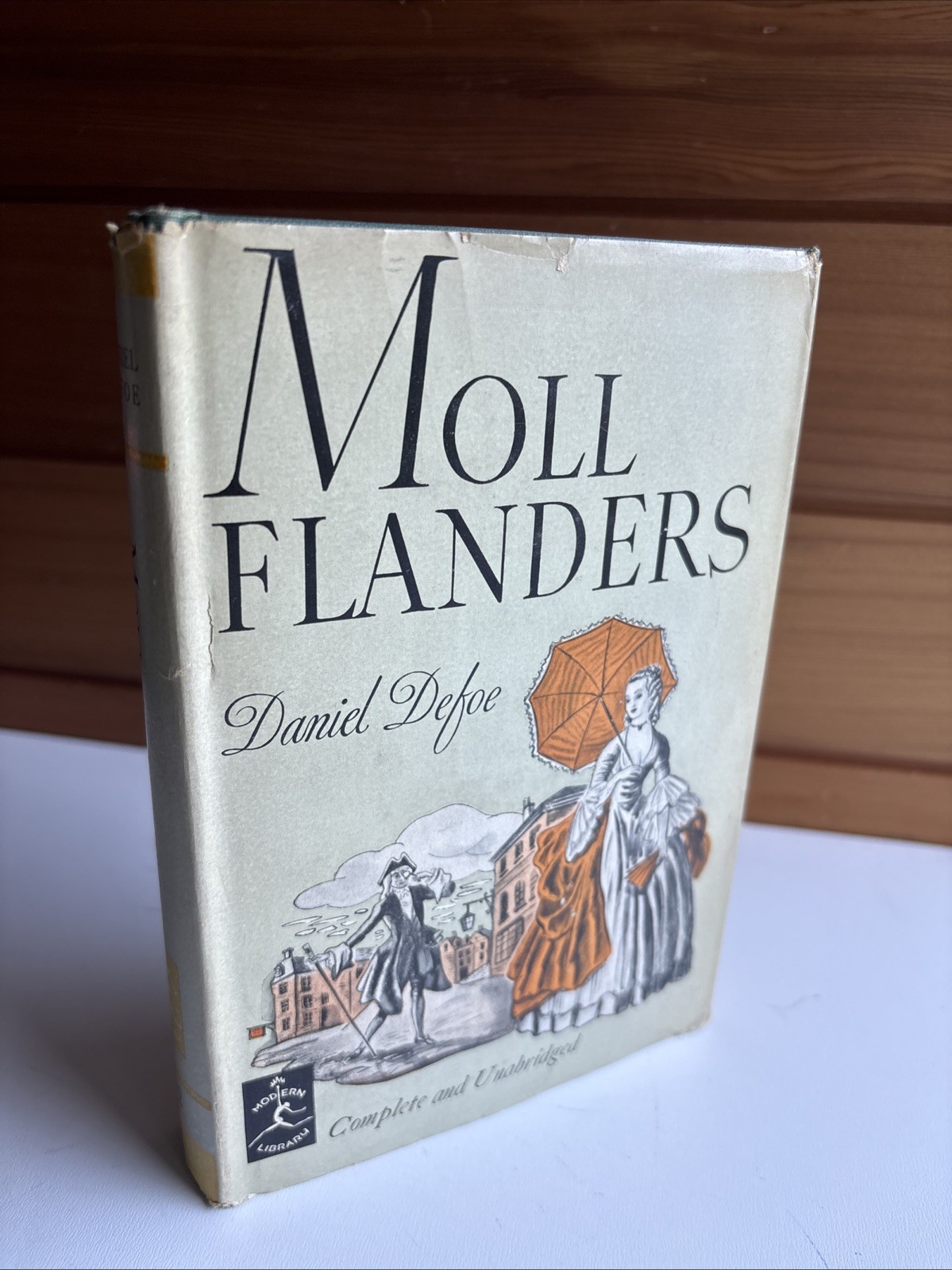 Moll Flanders by Daniel Defoe Vintage 1950 The Modern Library Hardcover Read