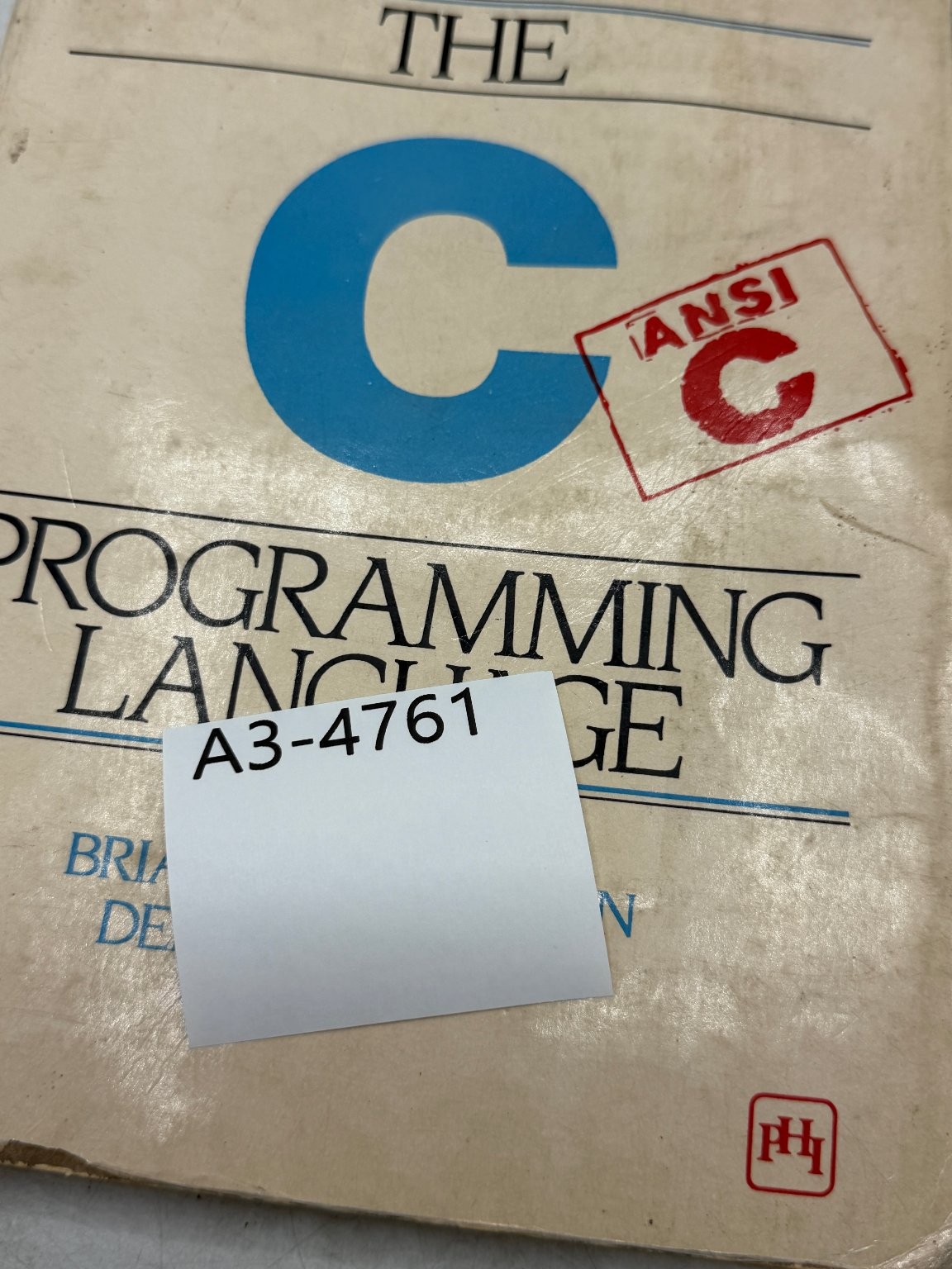 The C Programming Language Kernighan Ritchie 1988 Second Edition ANSI C Prentice
