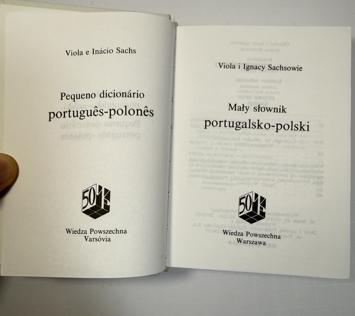 Mały słownik portugalsko-polski (Small Portuguese-Polish Dictionary) – Mint