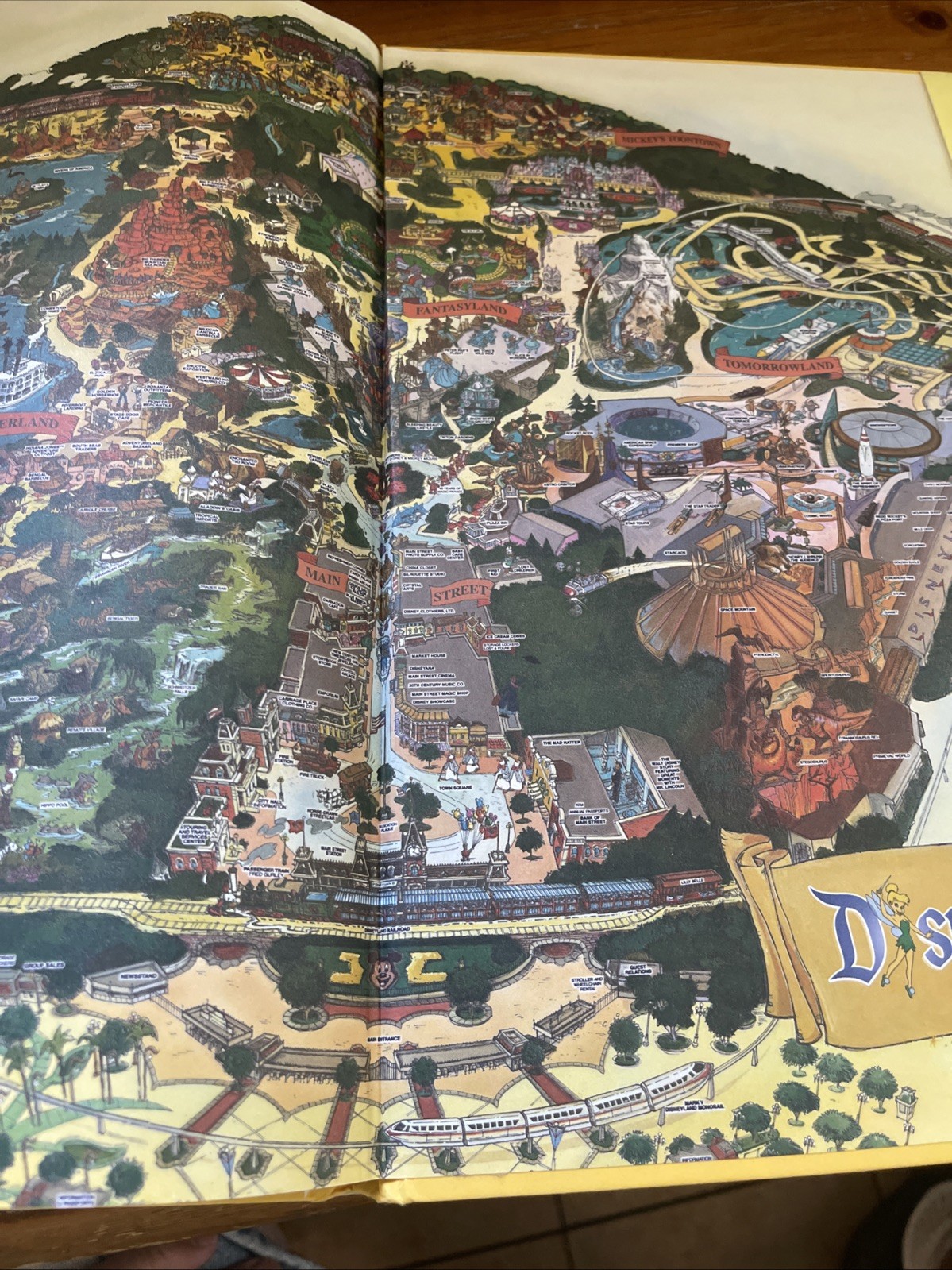 Art of Disneyland by Jeff Kurtti (2006, Hardcover)