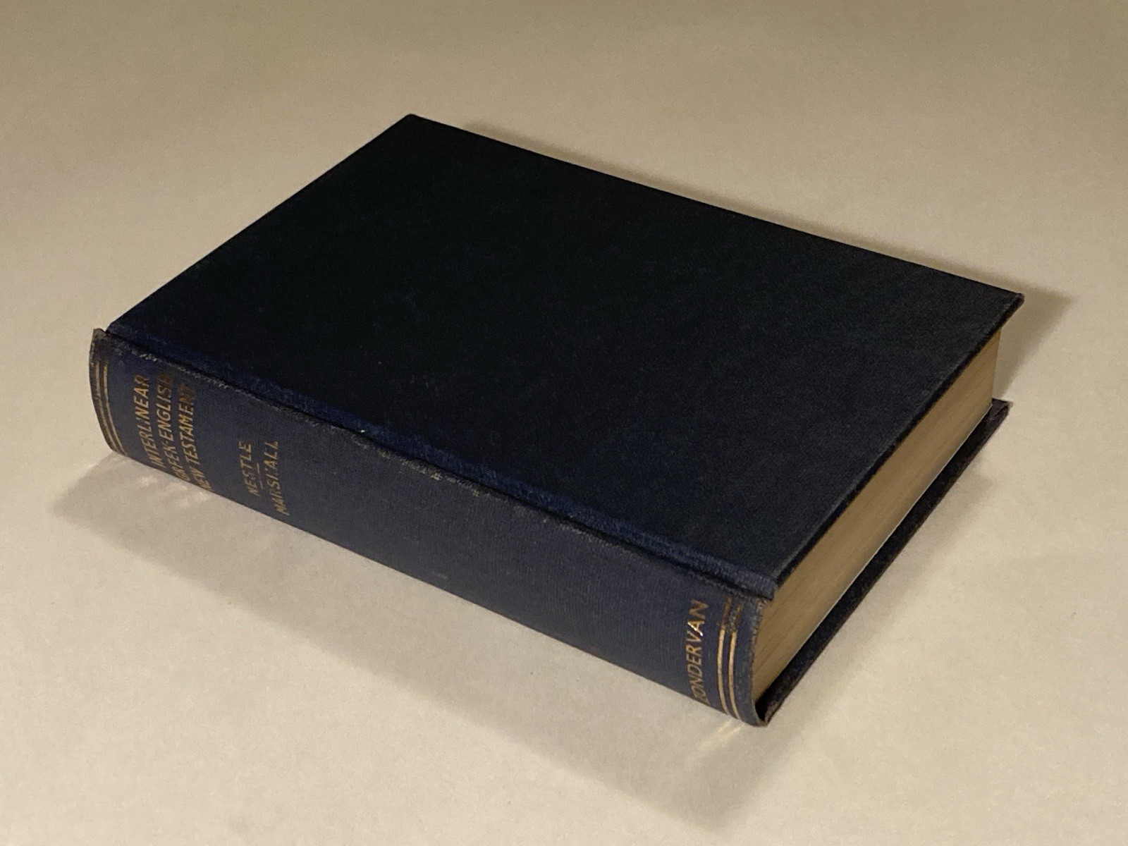 Interlinear Greek-English New Testament; 2nd Zondervan Edition, 1969, VG+