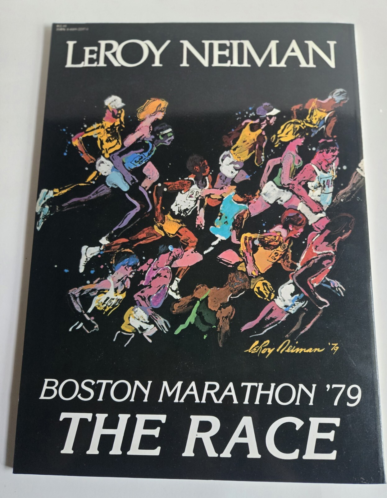 1980 HAND SIGNED 72/500 LeROY NEIMAN AMERICAN (1921-2012) EVENTS POSTERS BOOK