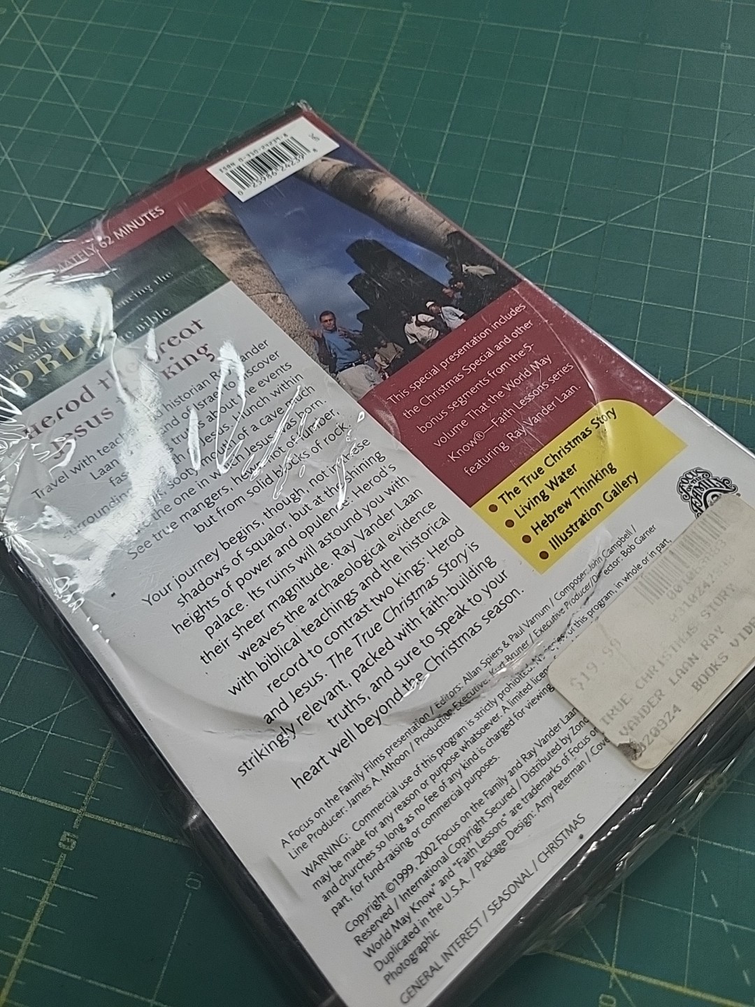 The True Christmas Story DVD Ray Vander Laan Zondervan Biblical Documentary