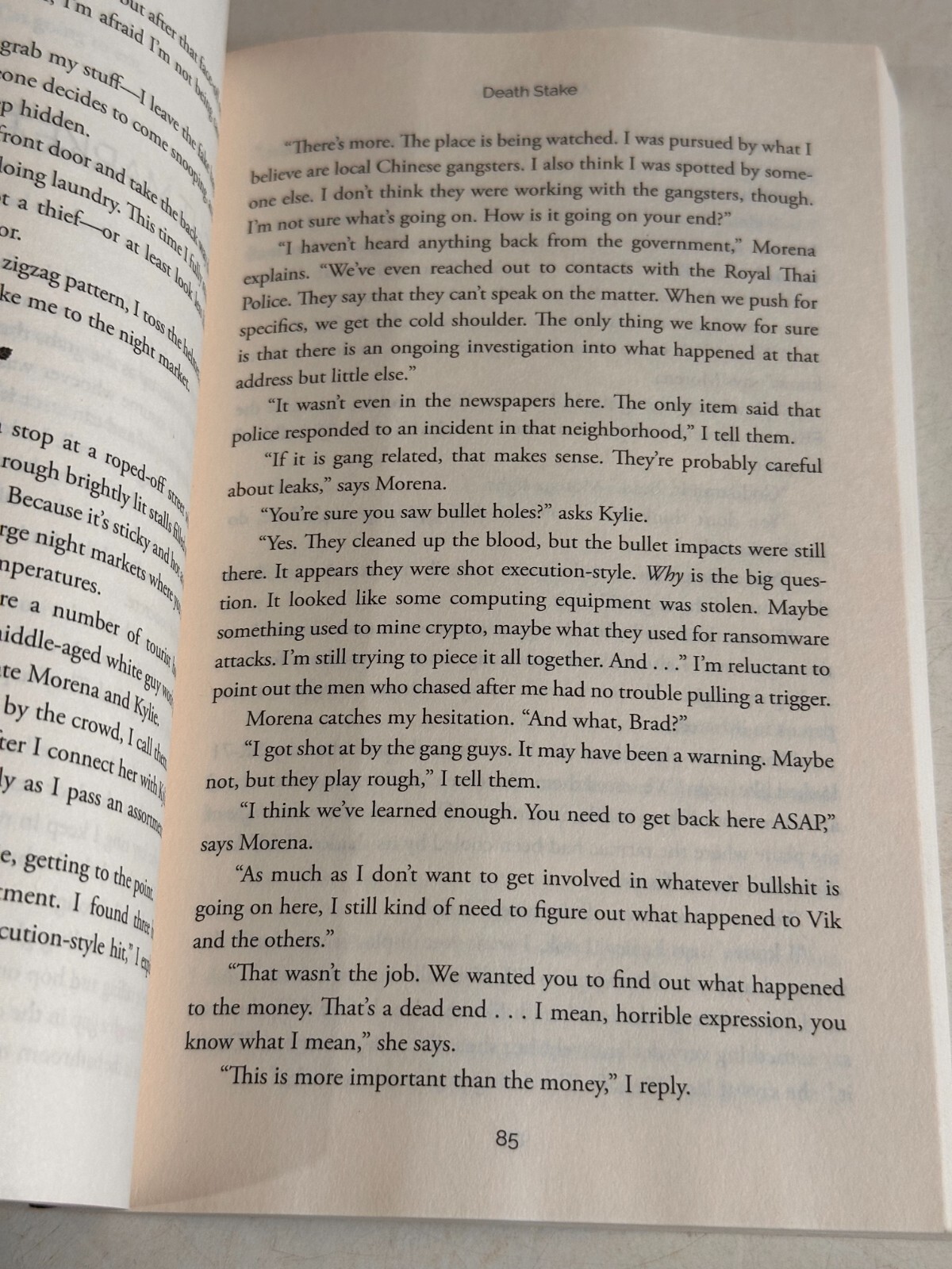 Andrew Mayne Death Stake (Paperback) Trasker 2024