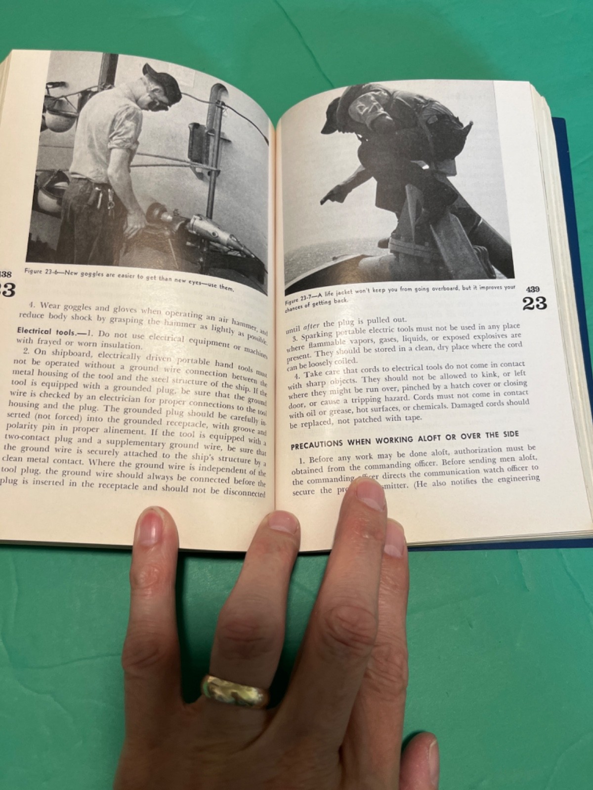 THE BLUEJACKETS’ MANUAL 17th EDITION By Naval Institute Press 1965 Navy