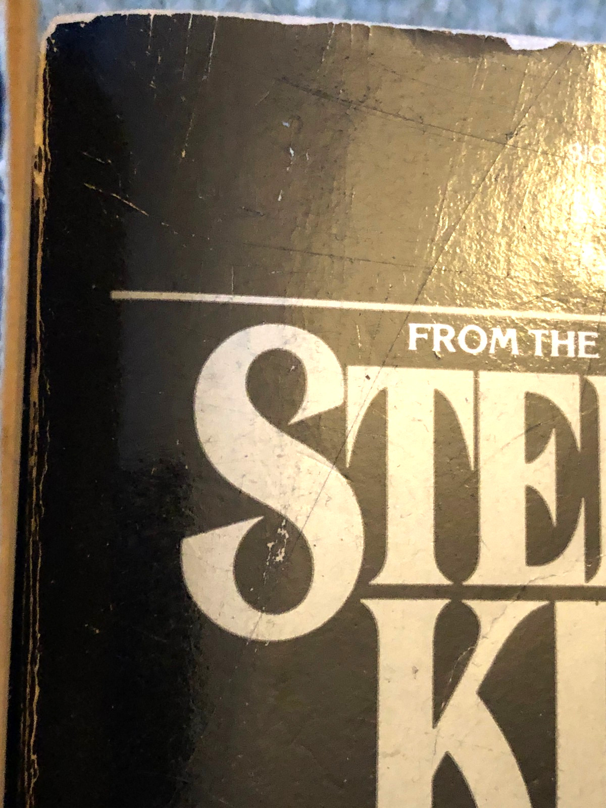 Stephen King books, Salem’s Lot & The Stand, Signet paperbacks