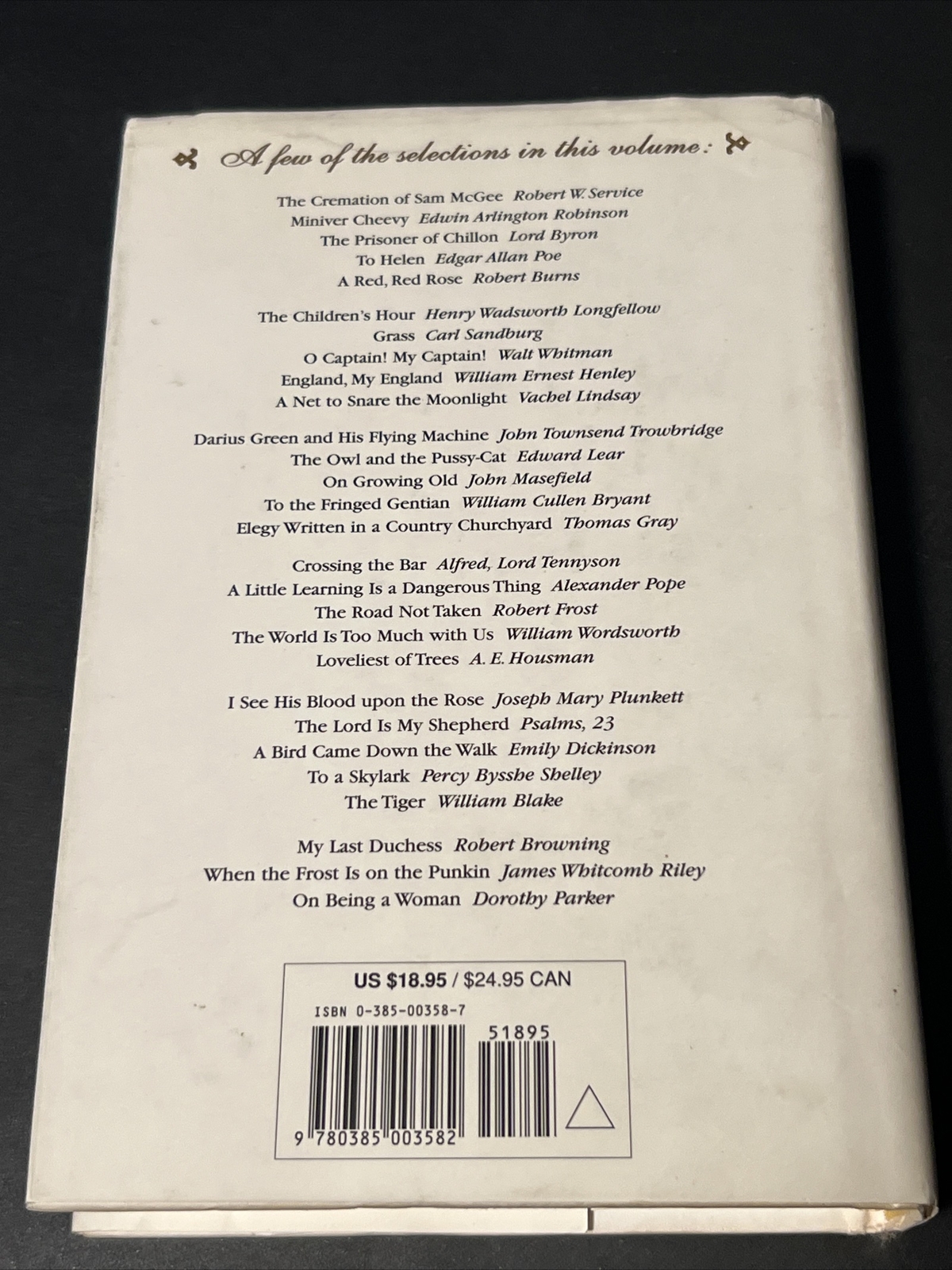 Poems That Live Forever by Hazel Felleman