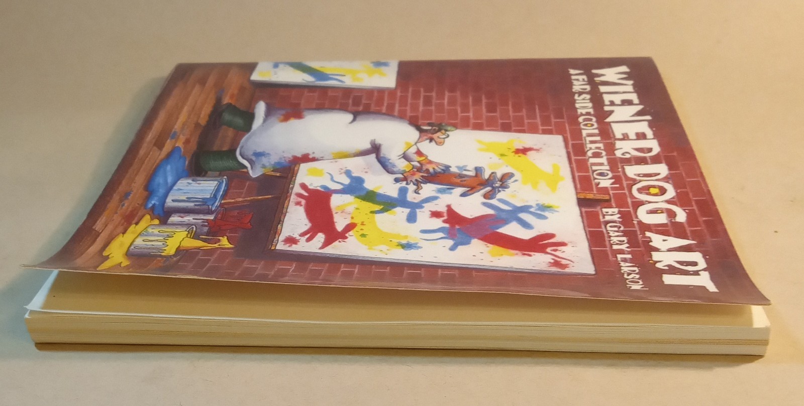 Far Side Collection Book. Wiener Dog Art. VGT 1990. 111pages