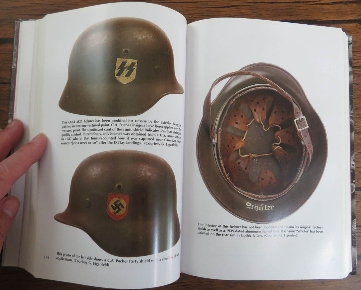 Germany’s Combat Helmets 1933-1945 A Modern Study Ken Niewiarowicz New HC