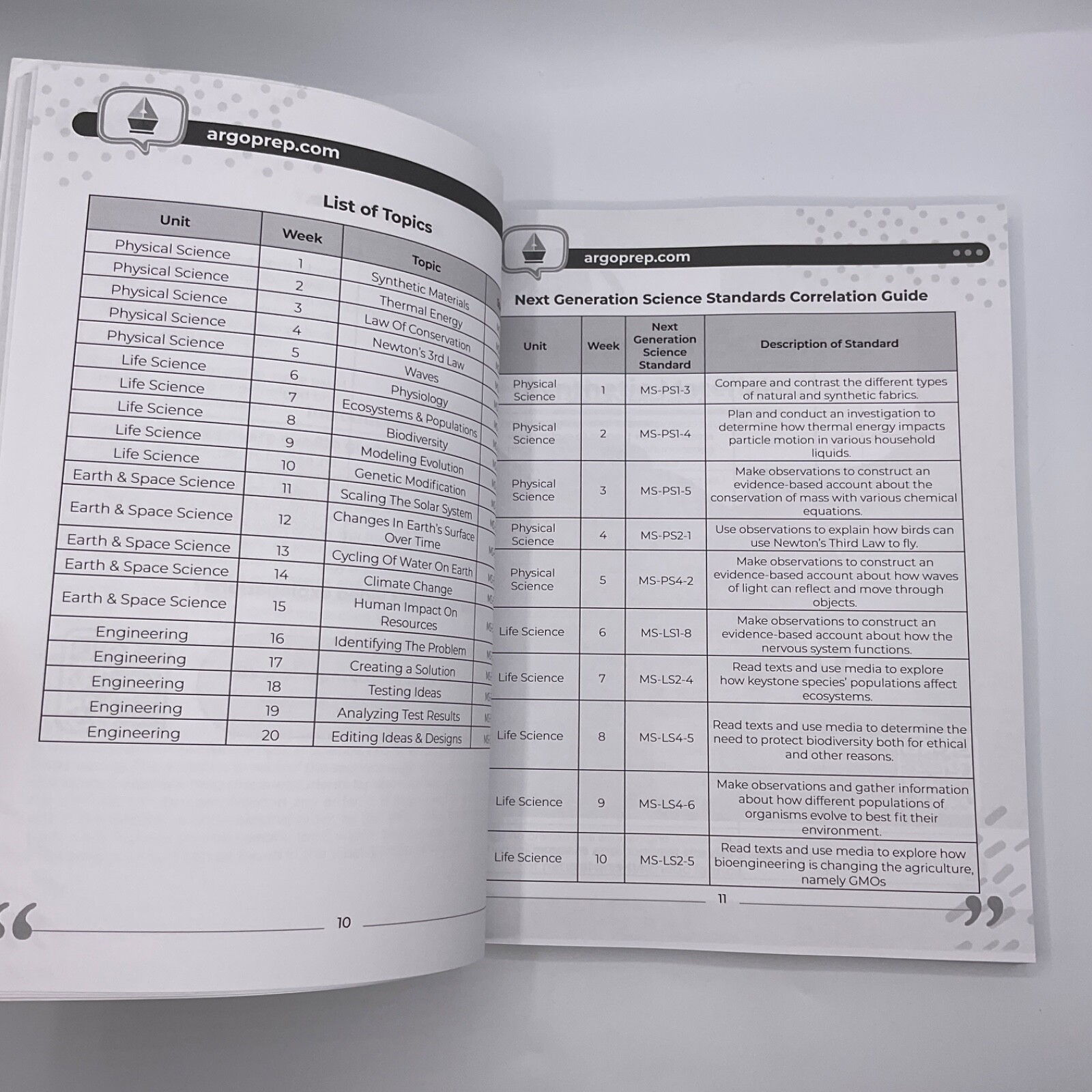 8th Grade Science: Daily Practice Workbook 20 Weeks of Fun Activities ArgoPrep