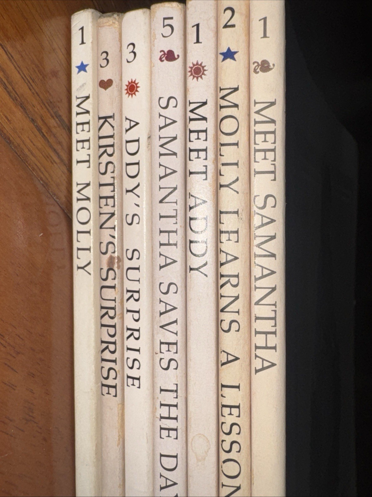 LOT American Girl Book Set First Edition Vintage Pleasant Company Lot Of 7 PB