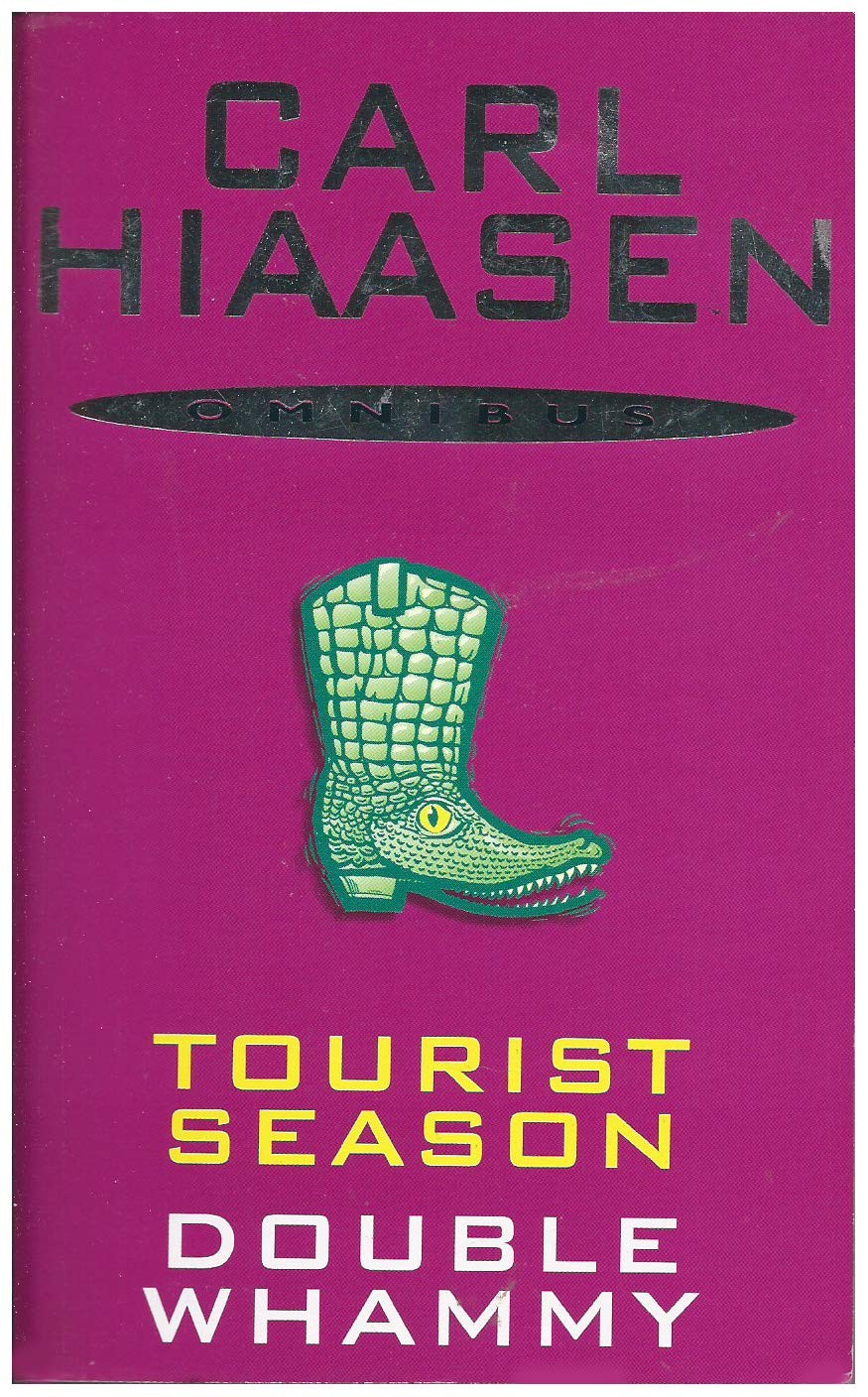 Carl Hiaasen Omnibus Tourist Season and Double Whammy – paperback Carl Hiaas…