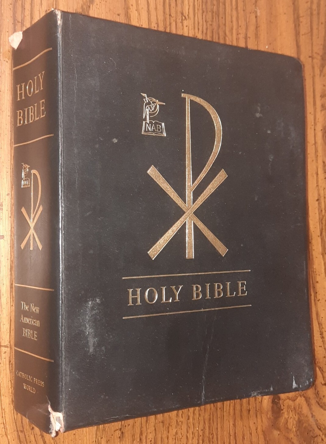 The New American Bible Flexible Cover Catholic Press Three Column 1st Edition
