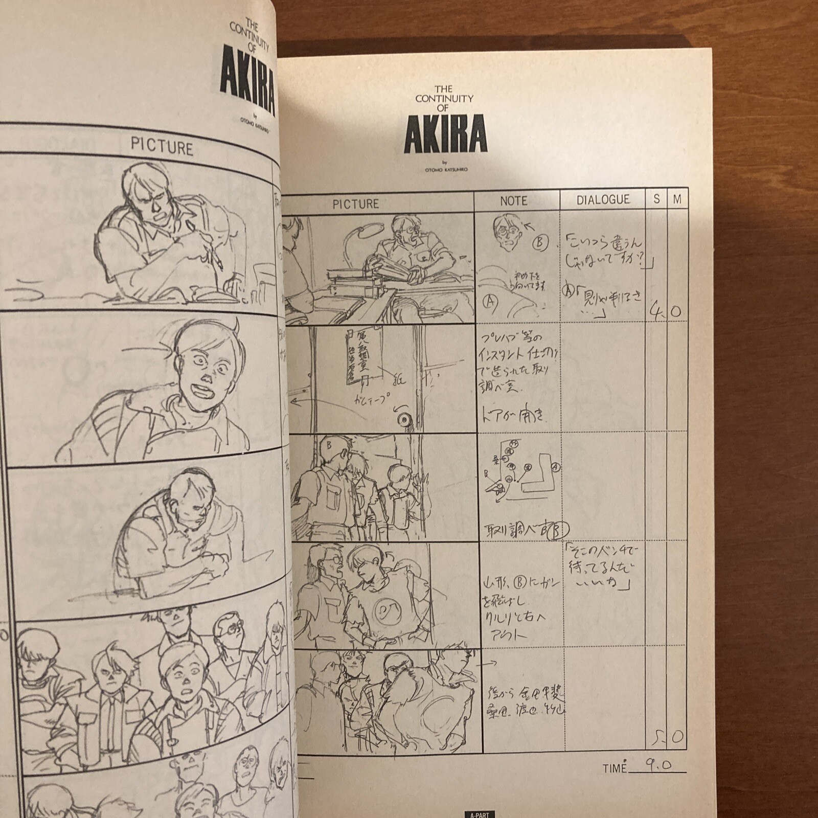 AKIRA Storyboard Collection 1 THE CONTINUITY OF AKIRA Katsuhiro Otomo Art Book