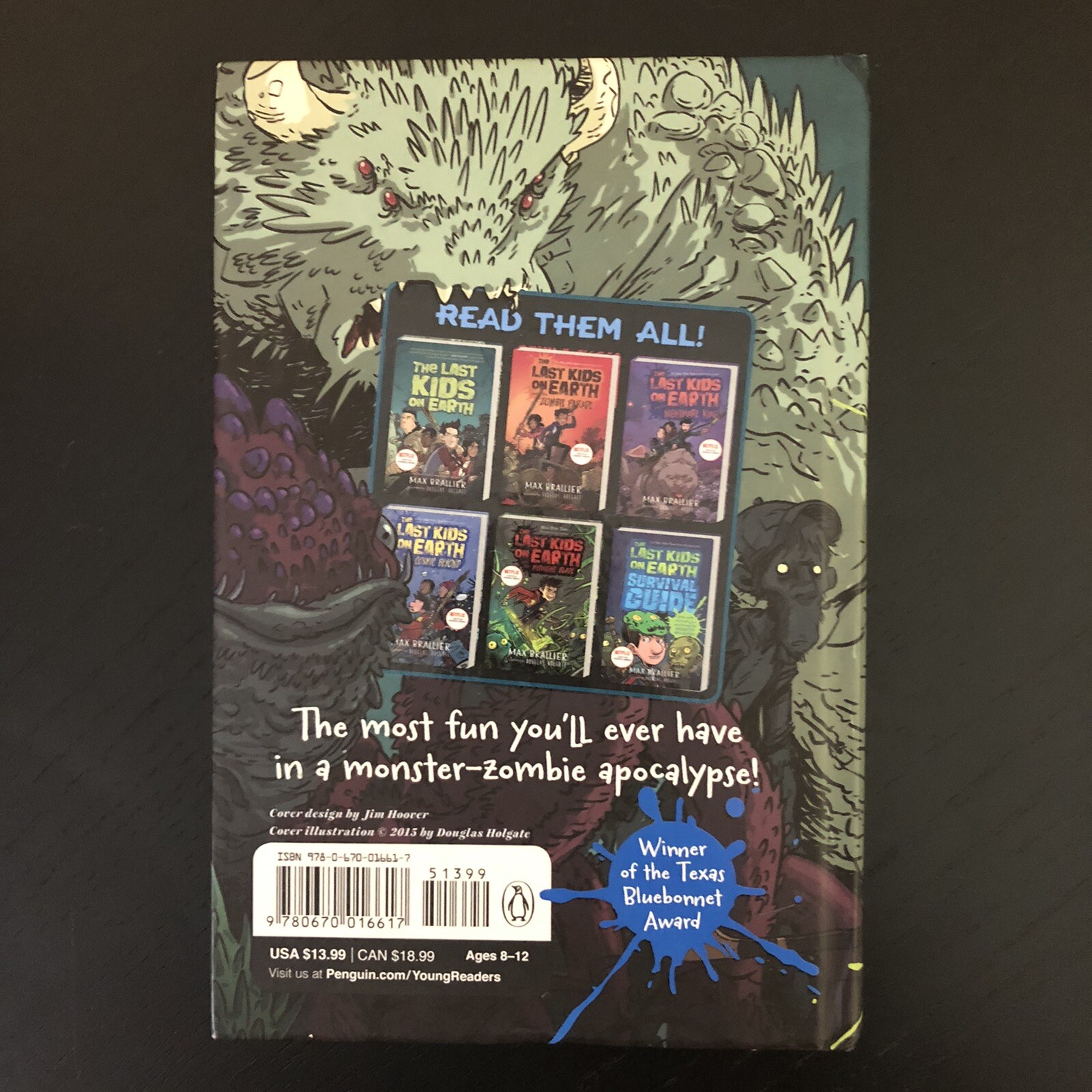 The Last Kids on Earth Max Brallier 2015 Hardcover Illustrated Douglas Holgate