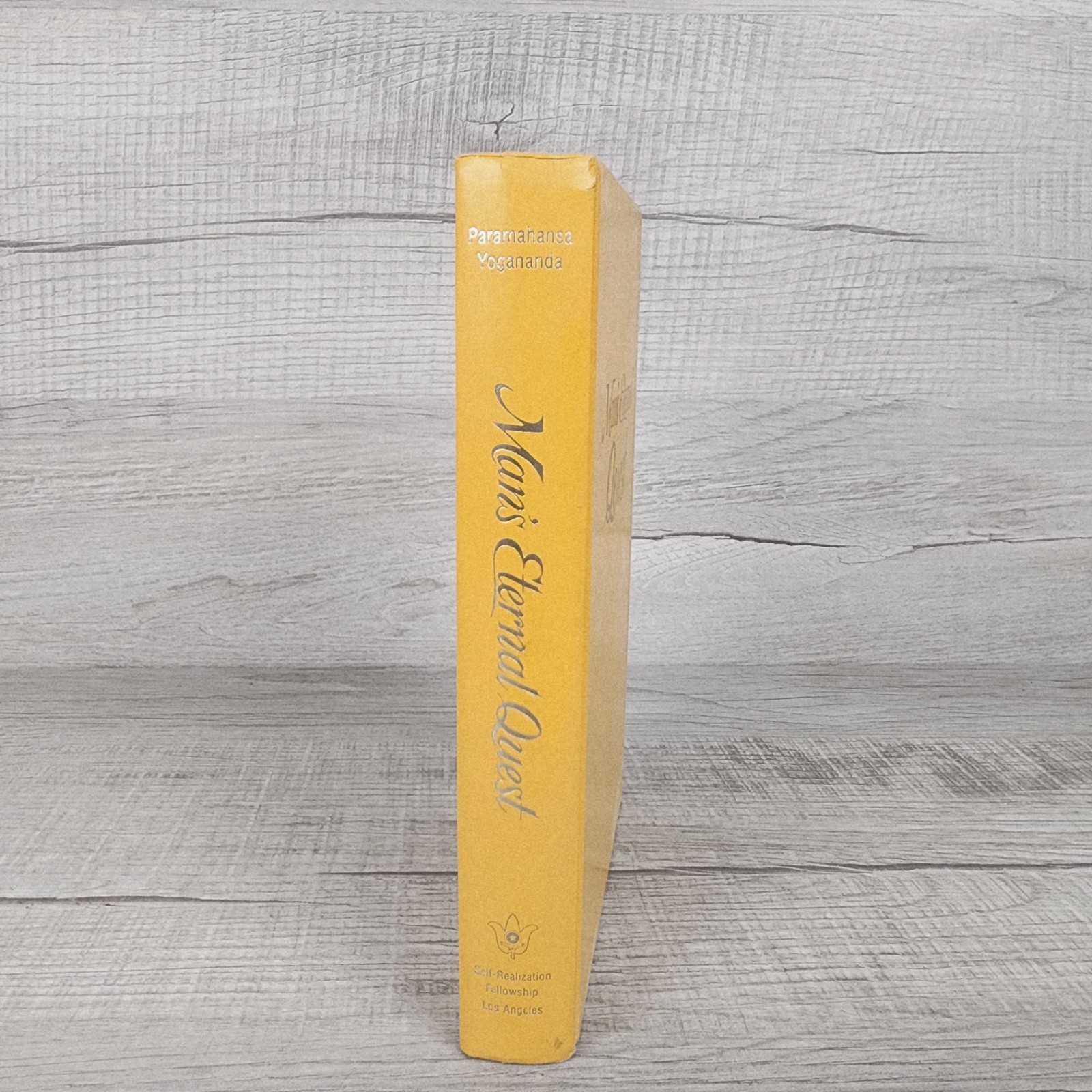 Man’s Eternal Quest HC by Paramahansa Yogananda 1975 Self Realization Fellowship