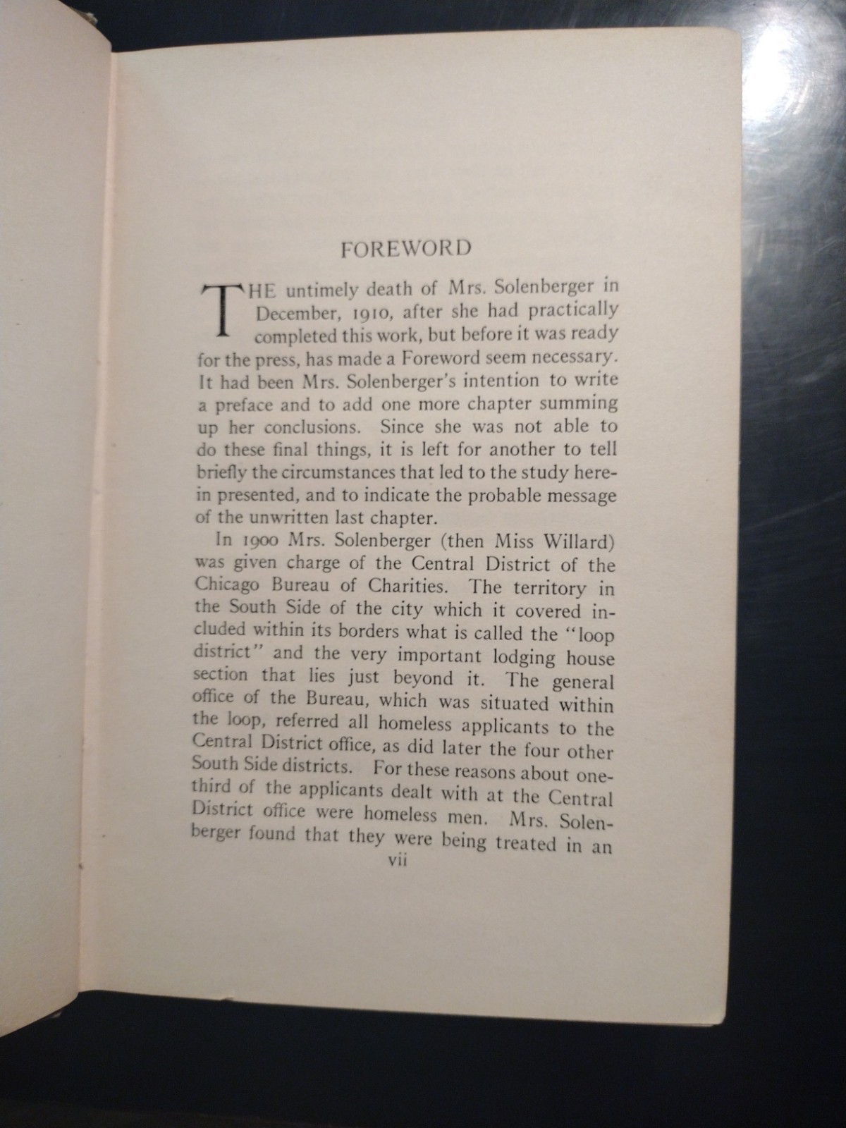 ONE THOUSAND HOMELESS MEN. Study of Original Records. Alice W. Solenberger 1911