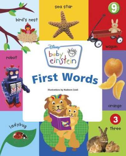 Baby Einstein: First Words – Board book By Disney Book Group, – GOOD