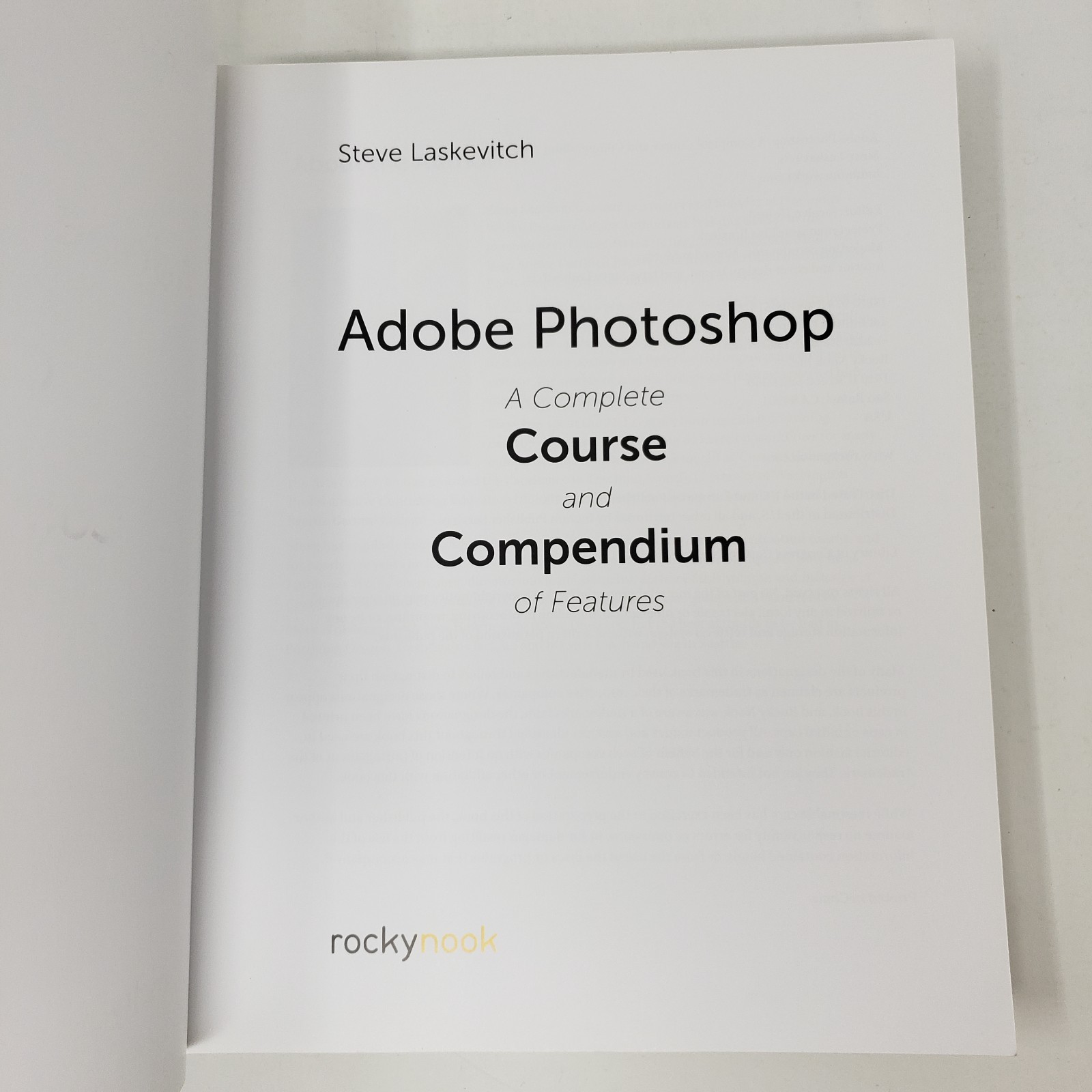 Adobe Course Books Lot of 3 (Illustrator, Photoshop, InDesign, PB, Rocky Nook)