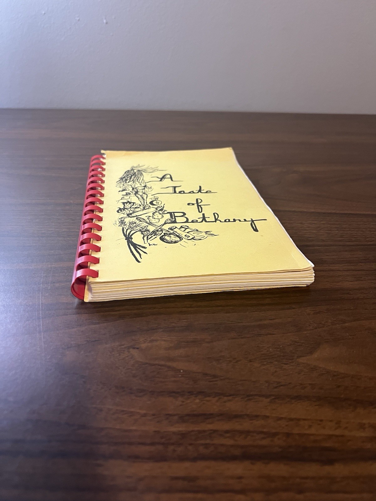 A Taste Of Bethany Lutheran Church Cookbook Vacaville California Vtg