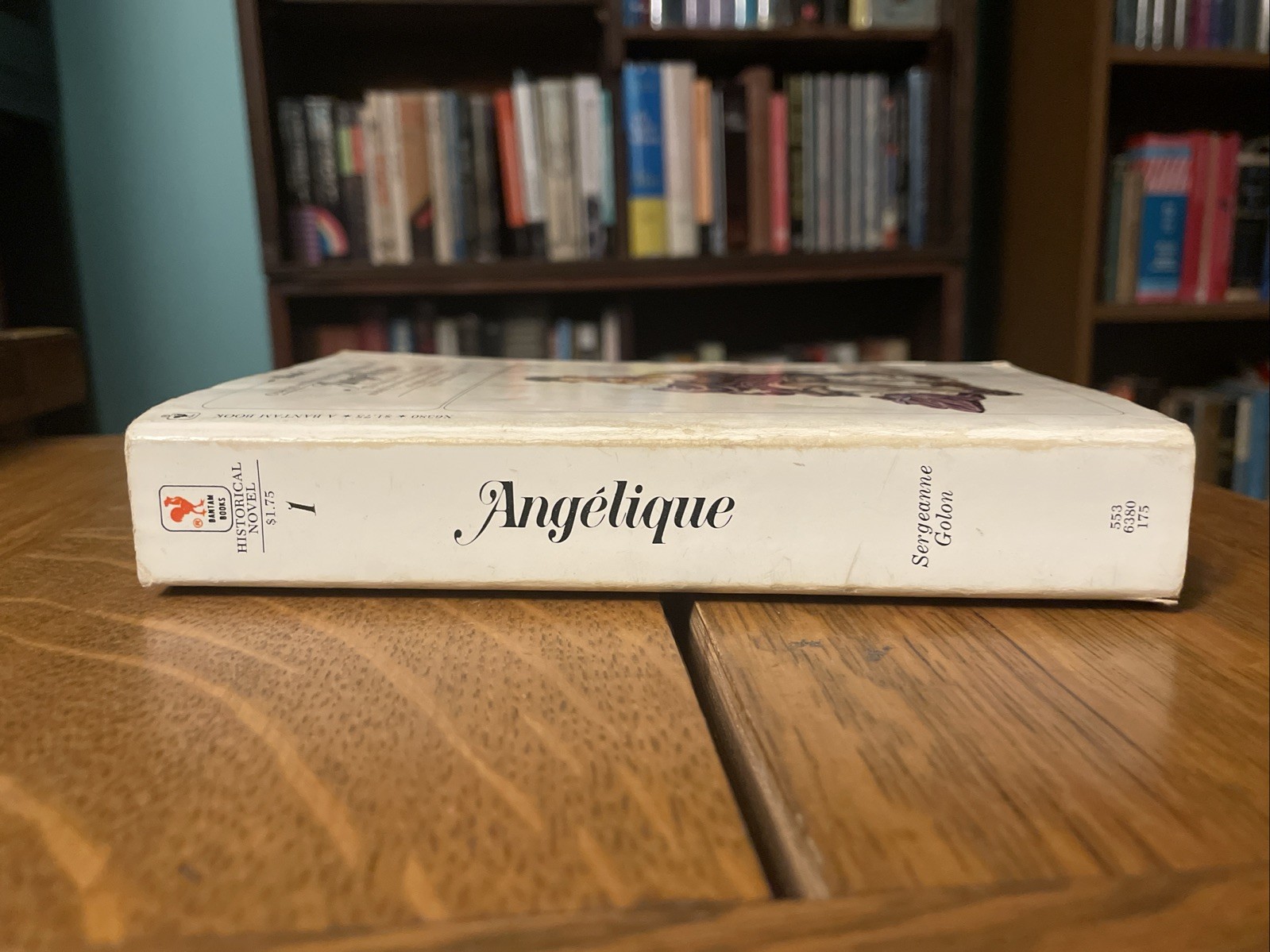 Sergeanne Golon: Angelique Pbk Bantam 1975 Printing