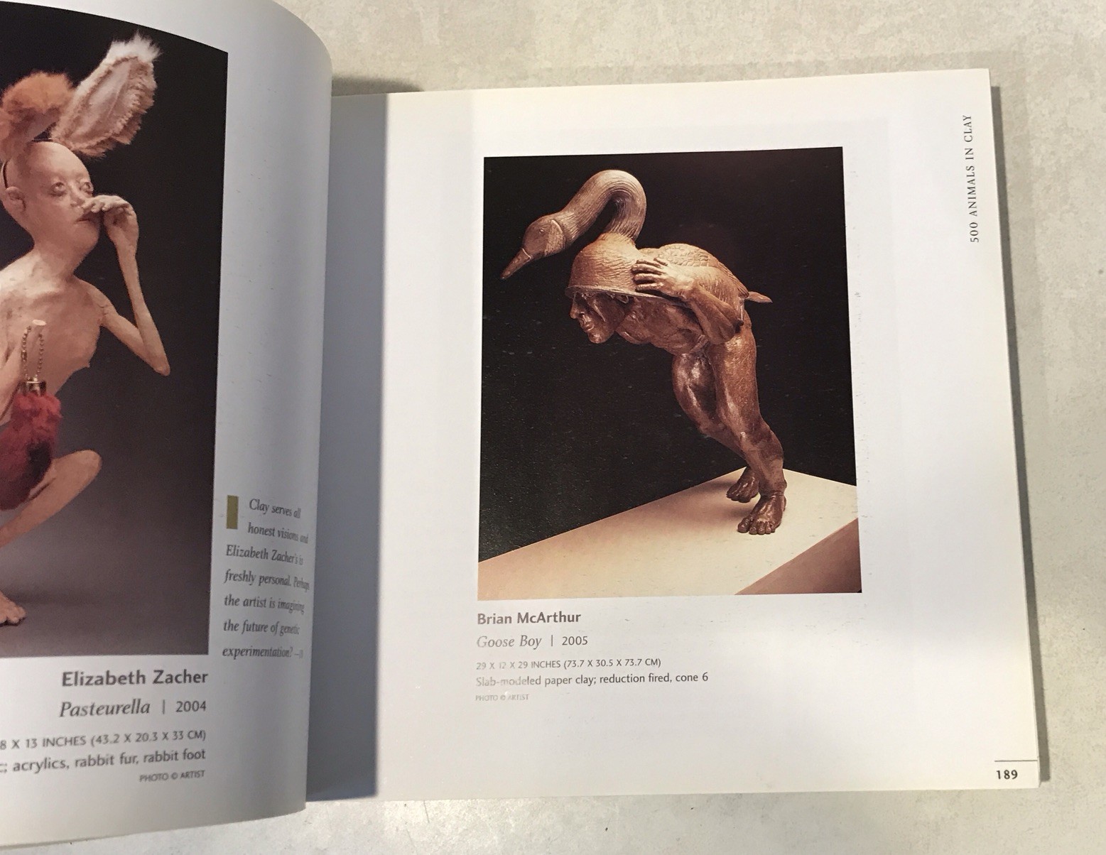 500 Animals in Clay: Contemporary Expressions of the Animal Form FAST FREE SHIP