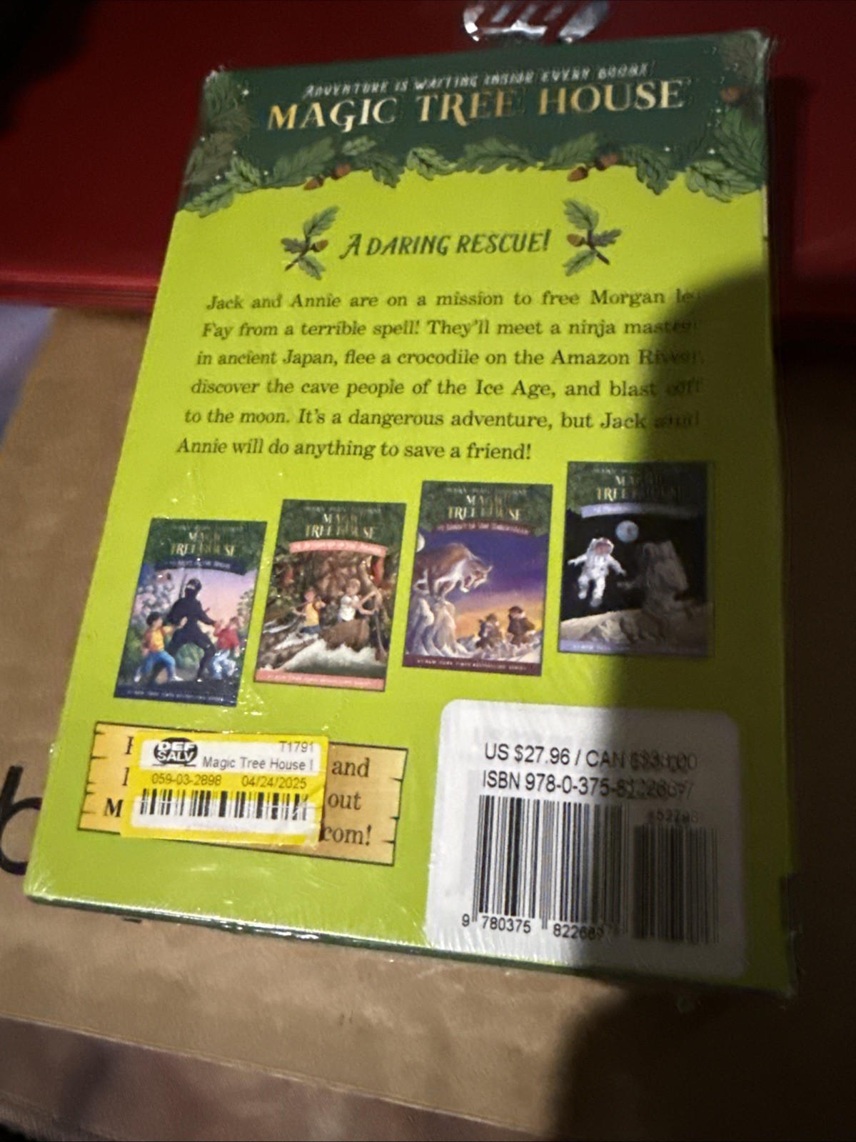 Magic Tree House Books 5-8 Boxed Set by Mary Pope Osborne (2002, Box or…