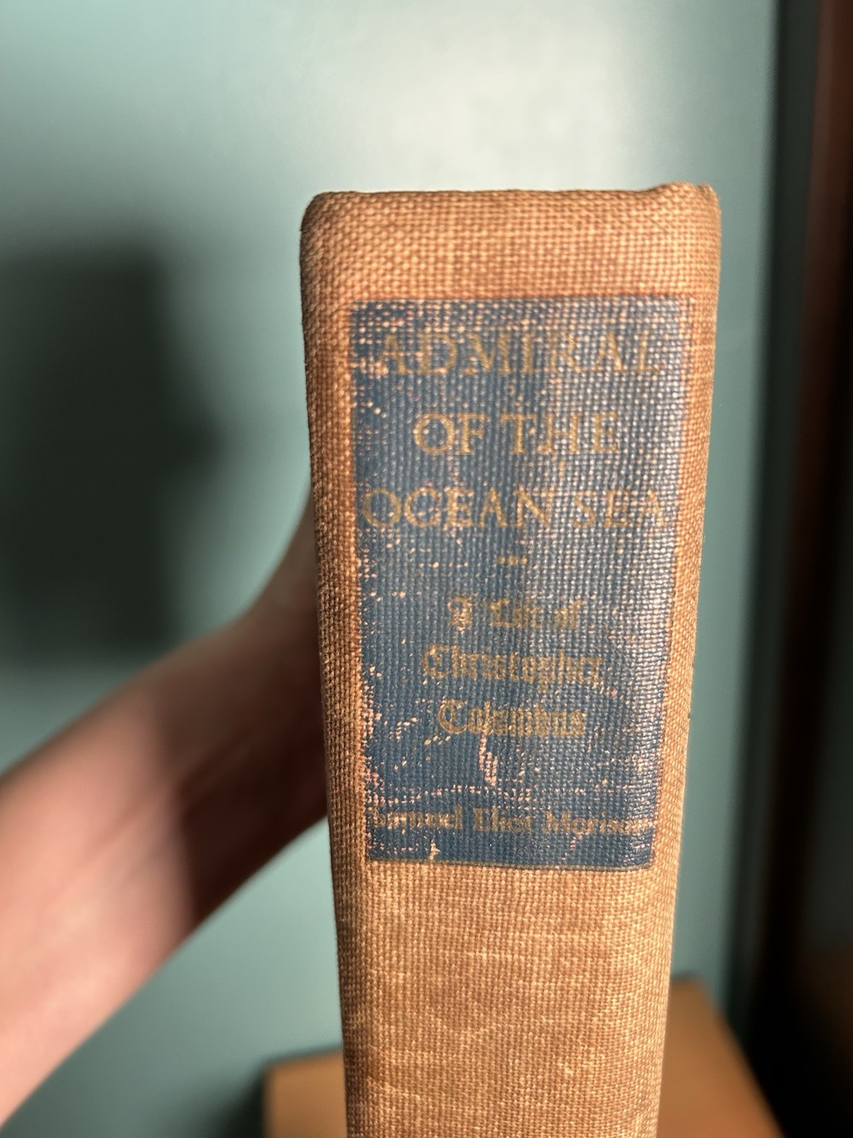 Admiral Of The Ocean Sea by Samuel Eliot Morison ~ Hardcover First Edition 1942