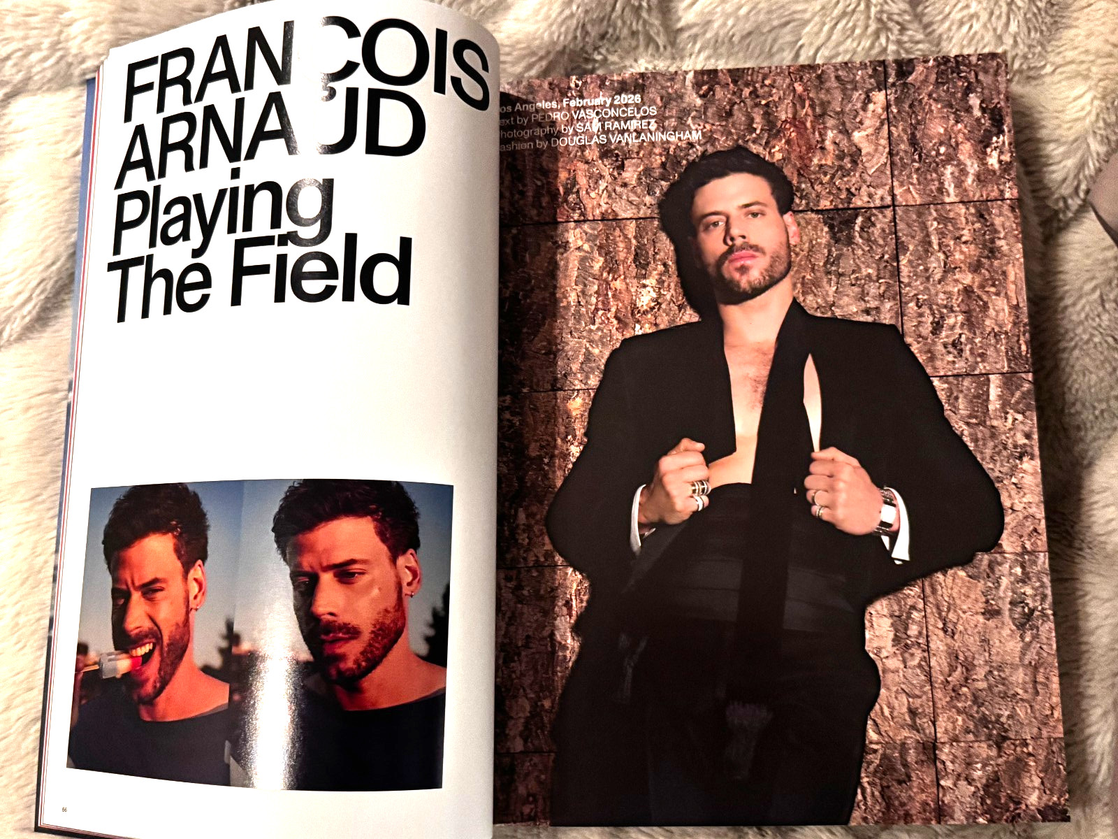 “Behind the Blinds” Magazine Heated Rivalry NEW Connor Storrie Francois Arnaud